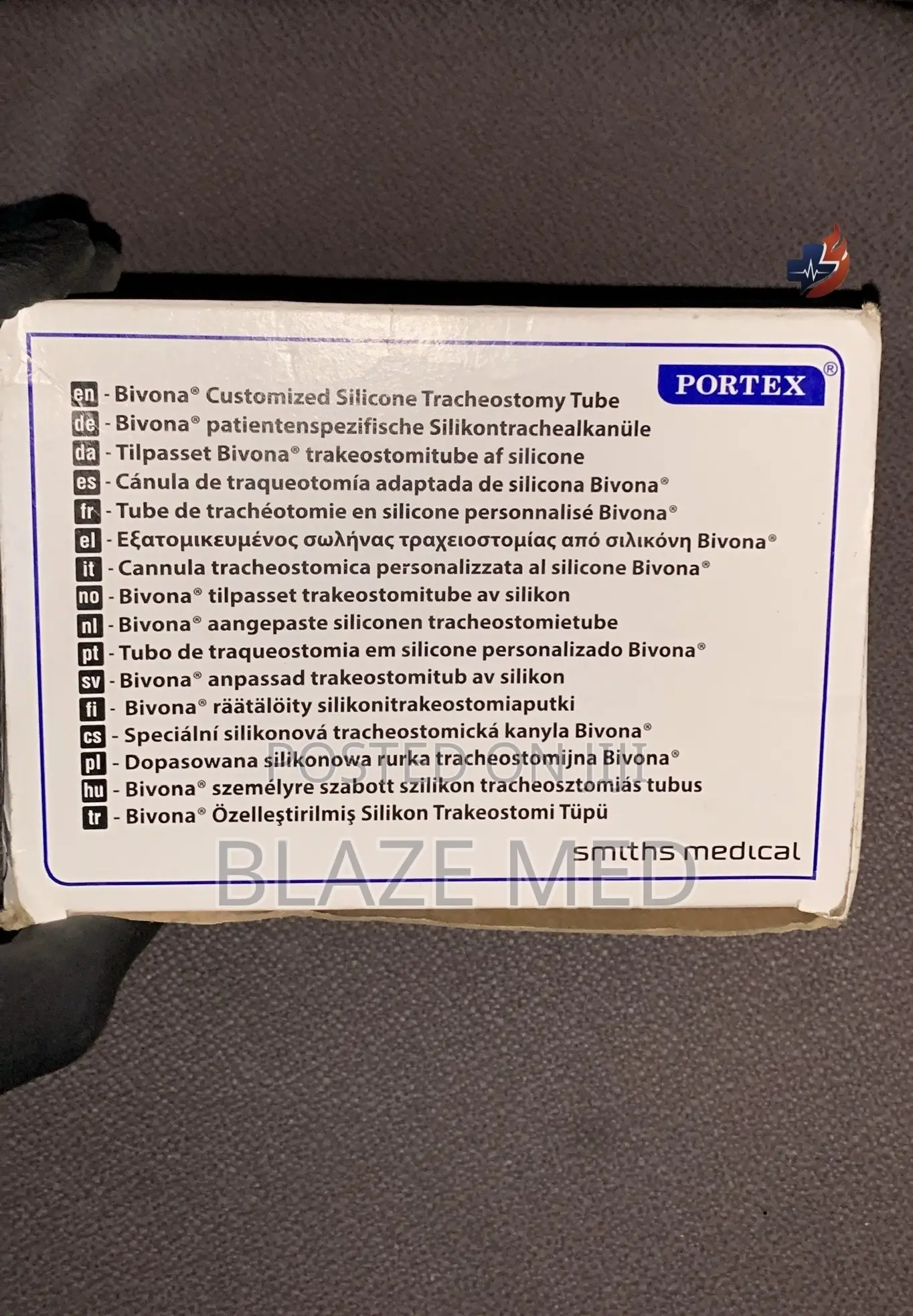 Portex Tracheostomy Tube