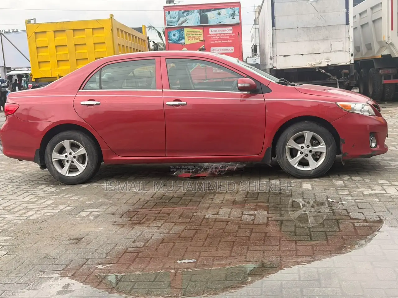 Toyota Corolla LE 4dr Sedan (1.8L 4cyl 4A) 2010 Red