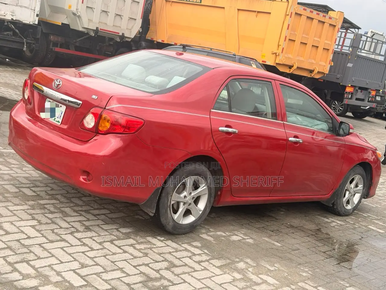 Toyota Corolla LE 4dr Sedan (1.8L 4cyl 4A) 2010 Red