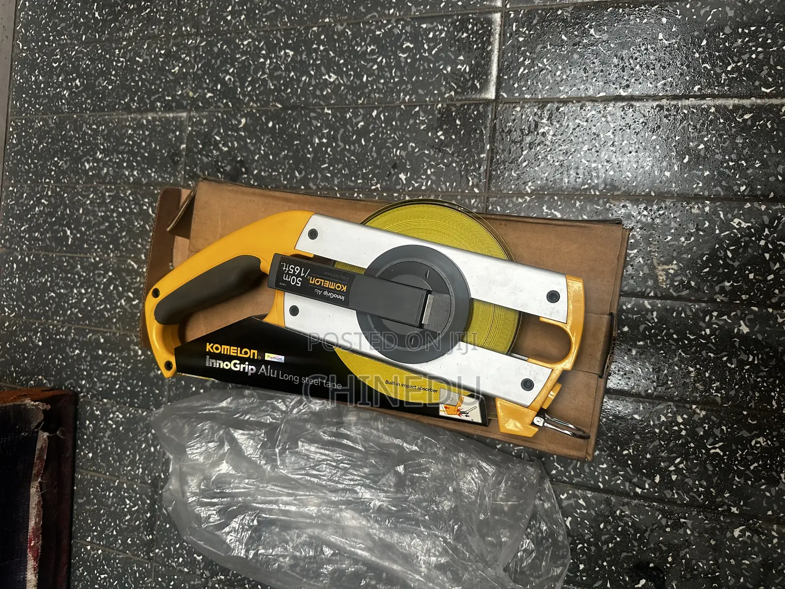 Komelon InnoGrip Alu Long Steel Tape 50meter