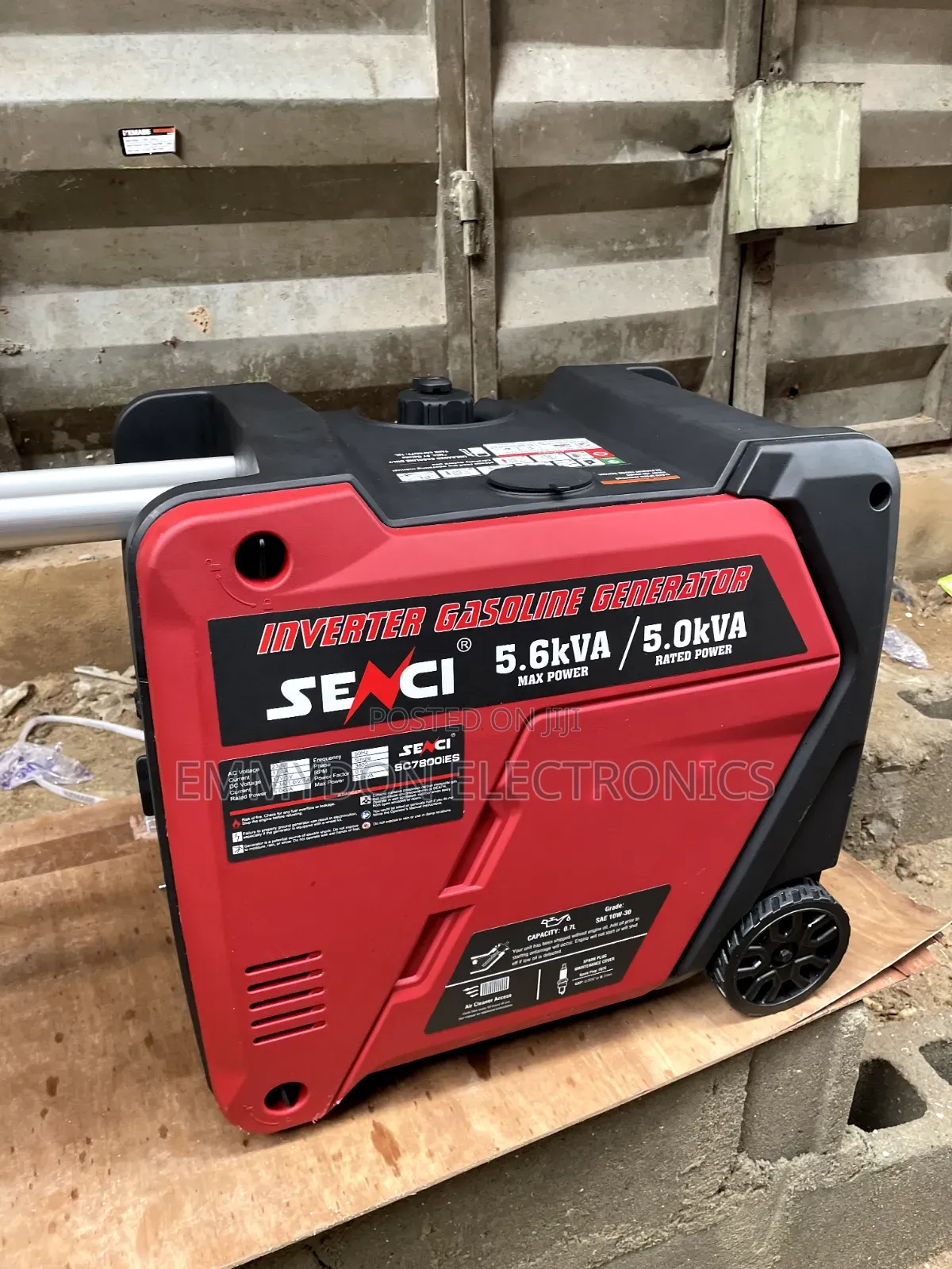 SENCI SC7800iES 5.0KVA Silent Inverter Generator