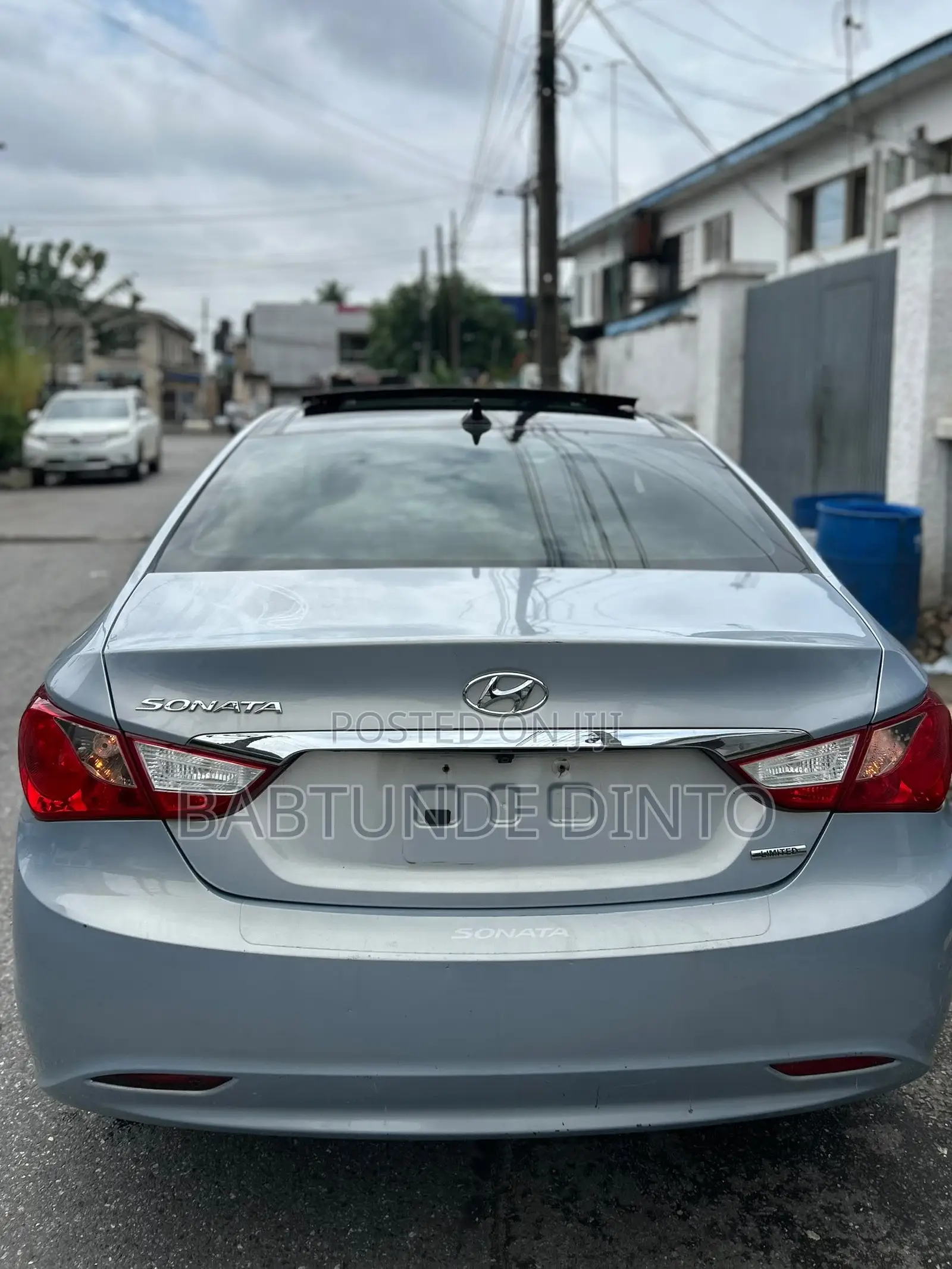 Hyundai Sonata Limited Sedan FWD (2.4L 4cyl 6A) 2012 Blue