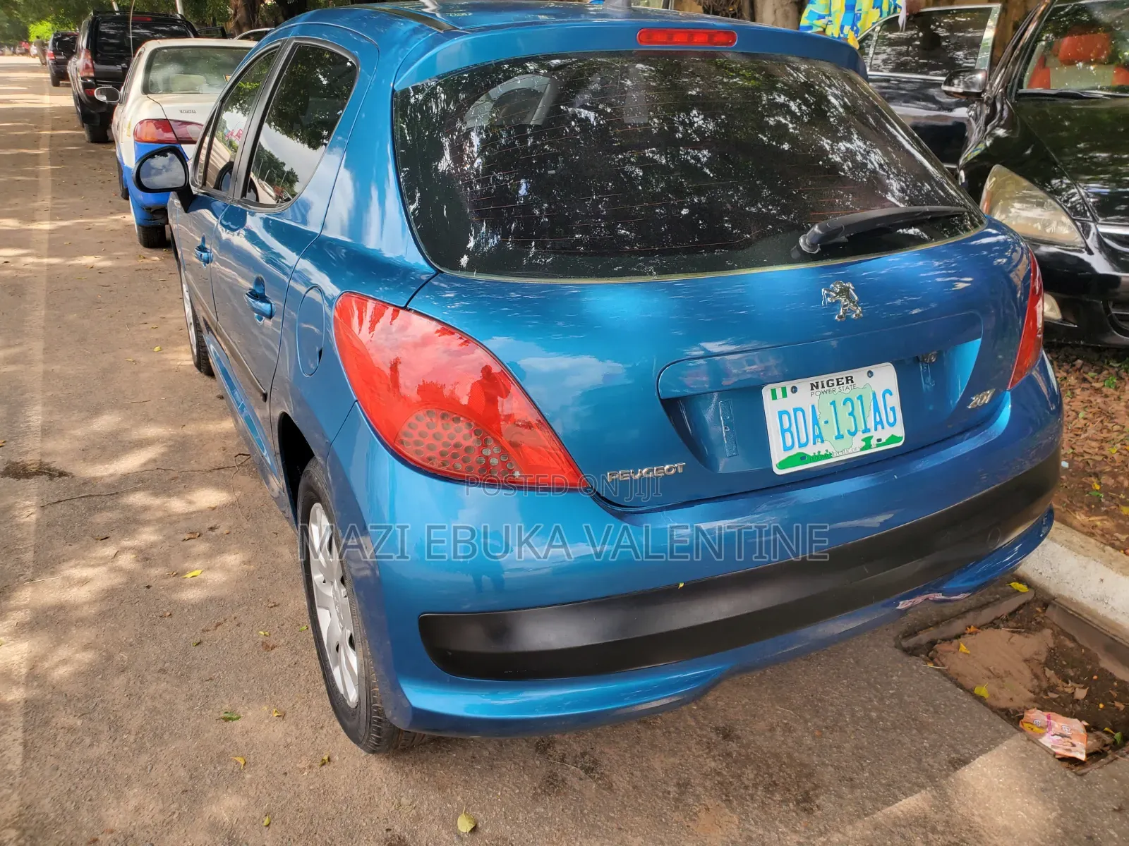 Peugeot 207 2007 Blue