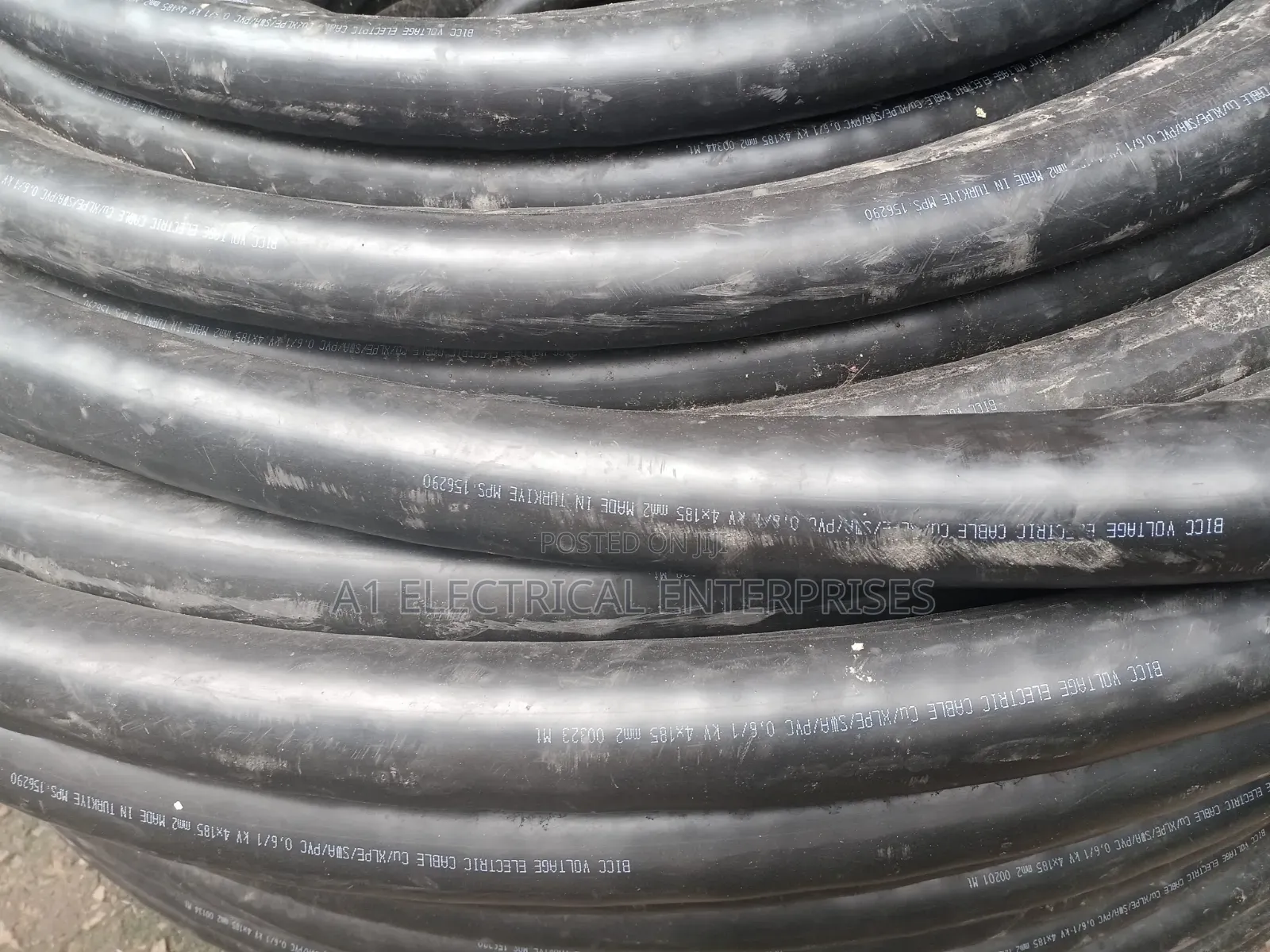 185mm X4core Armoured Cable
