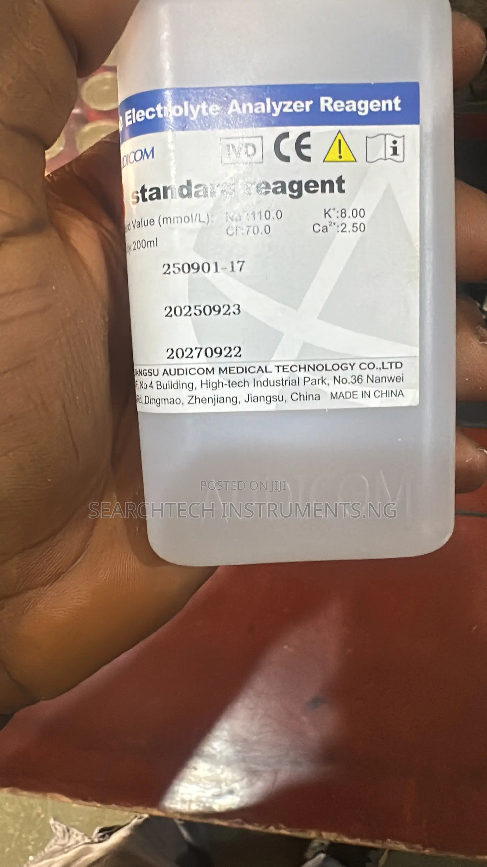 Reagents for Electrolyte Analyser