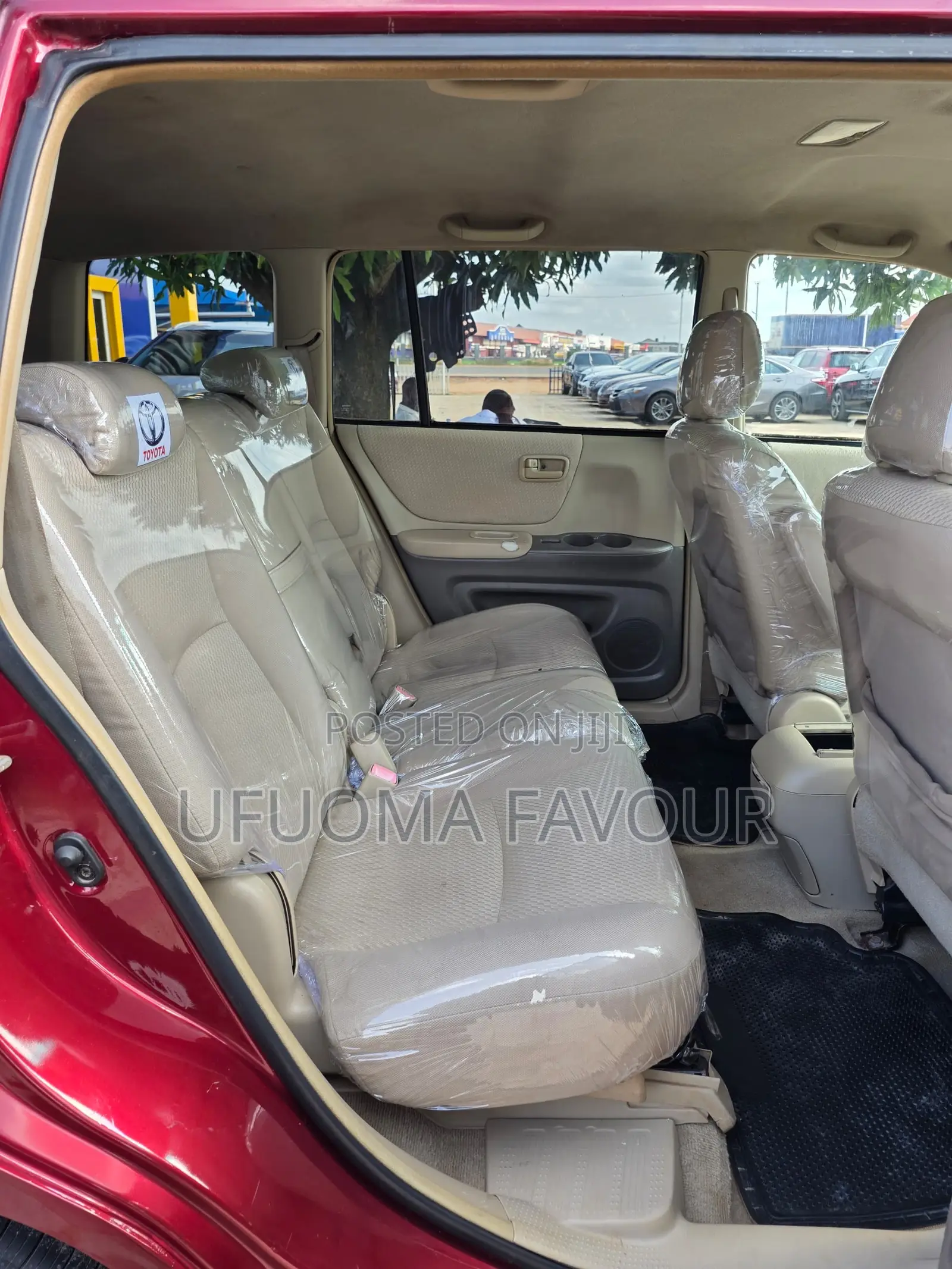 Toyota Highlander V6 2006 Red