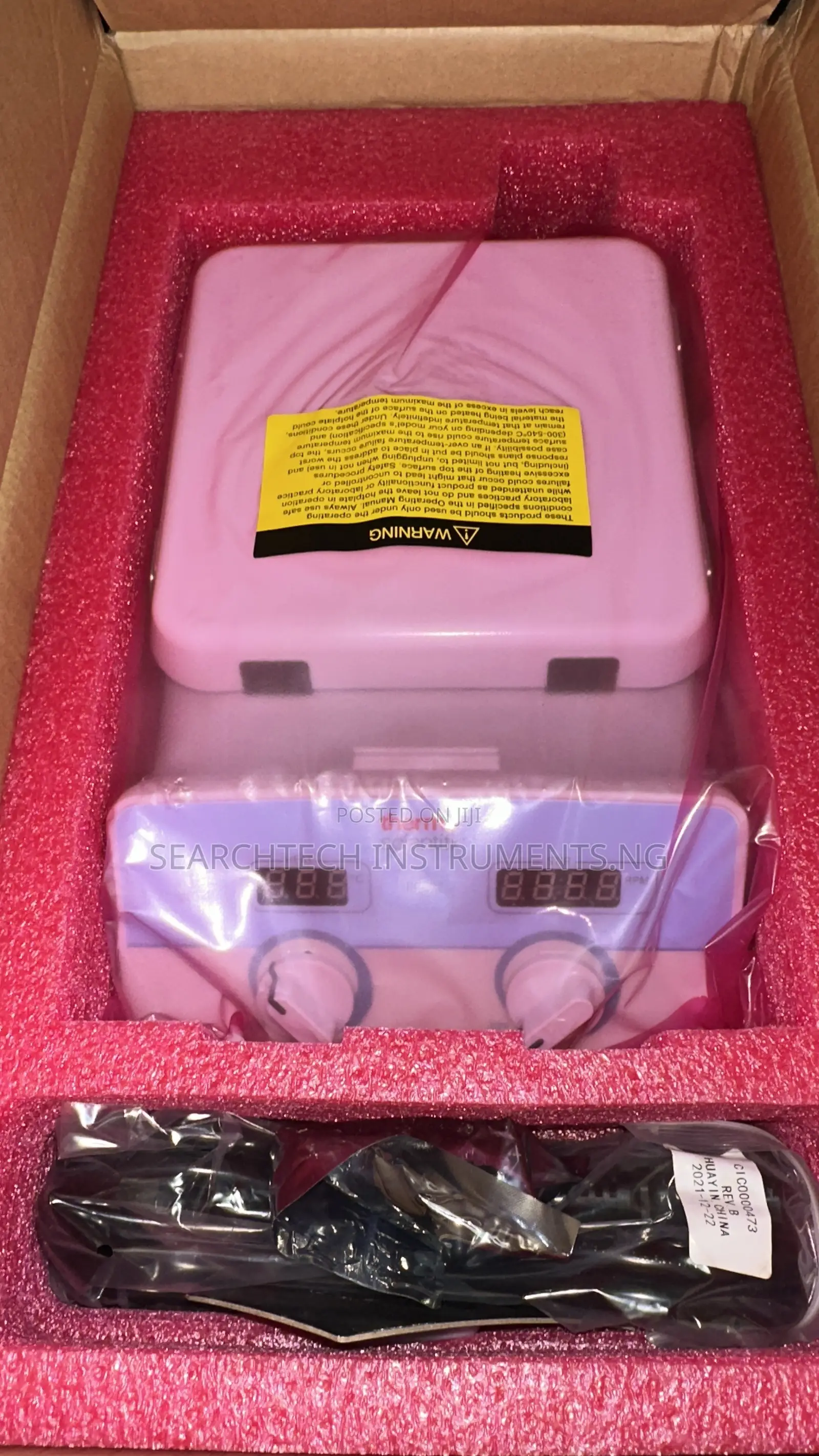 Ceramic Hot Plate With Magnetic Stirrer