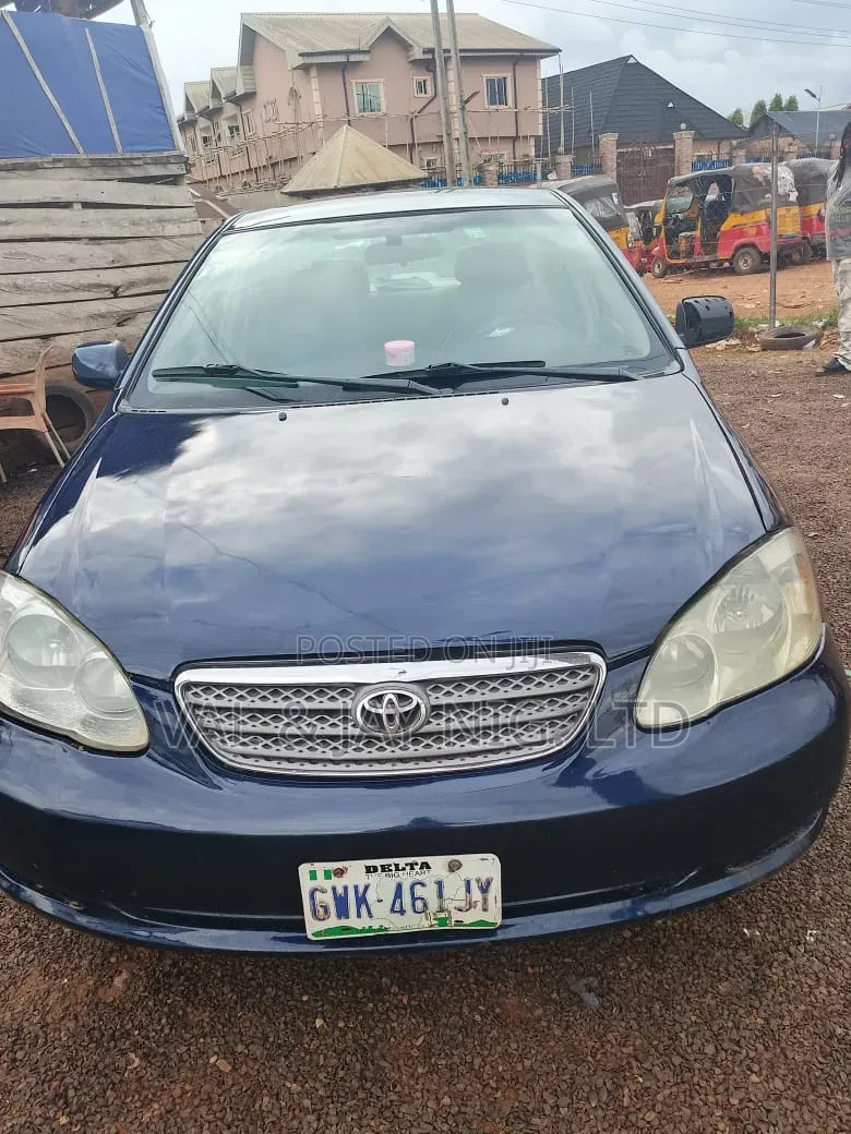 Toyota Corolla 2002 Blue