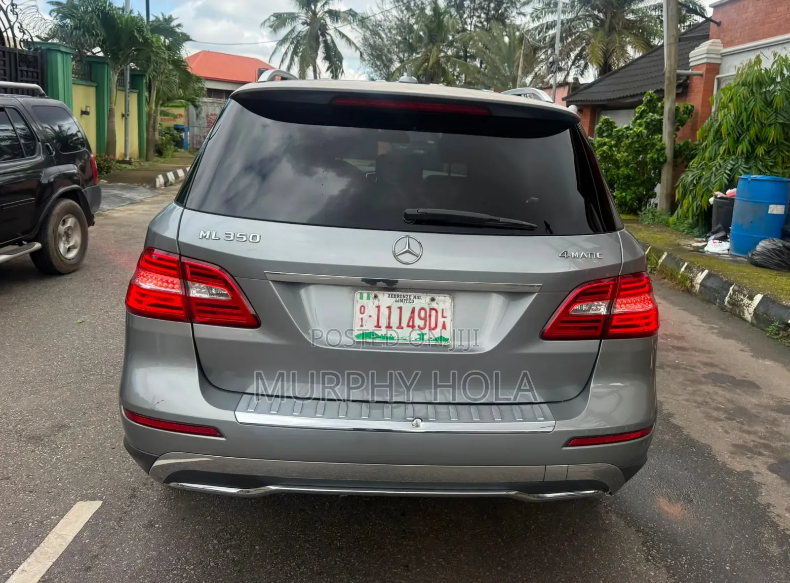 Mercedes-Benz M Class 2012 Gray