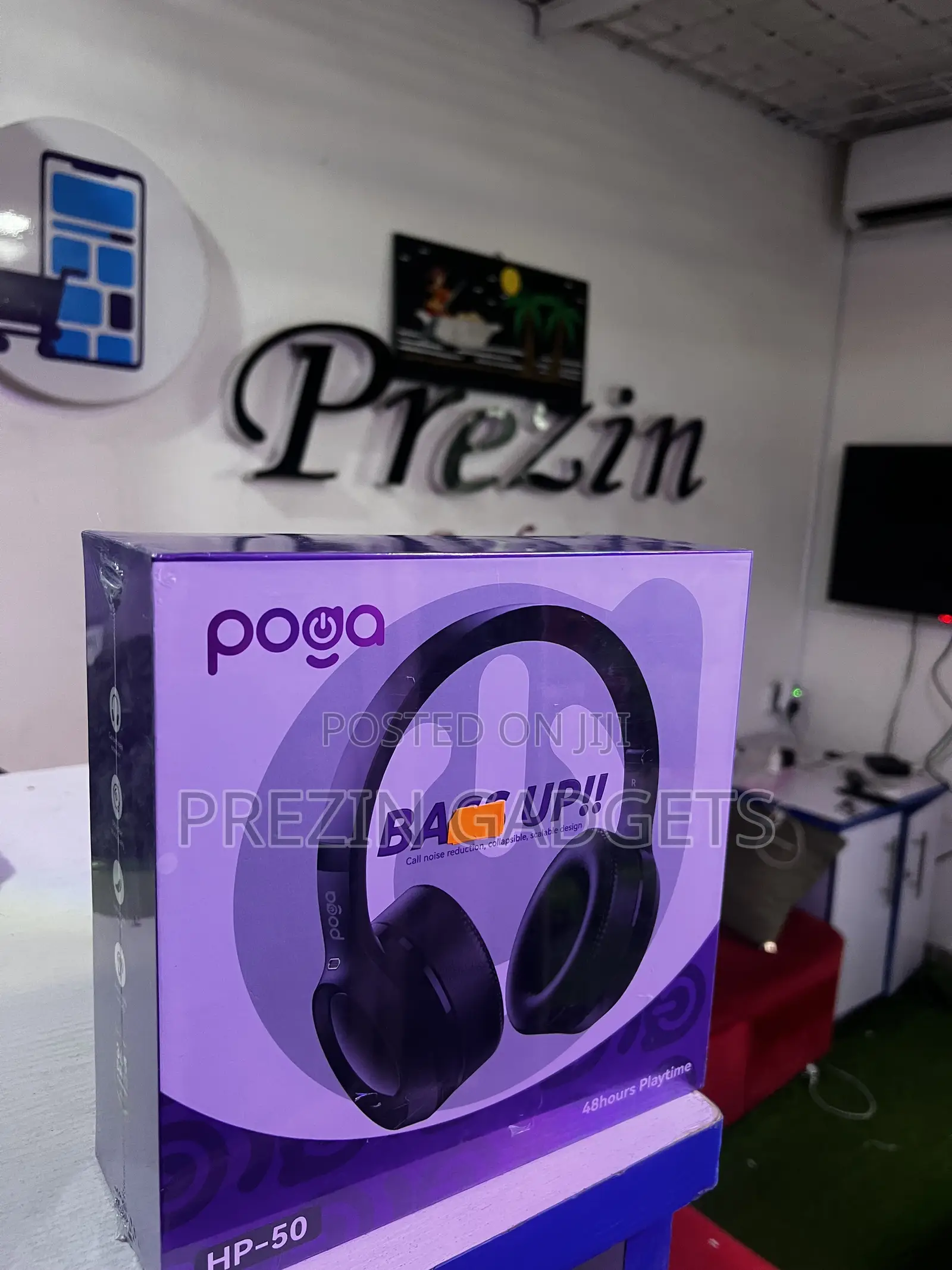 Poga Headphone - Bassup