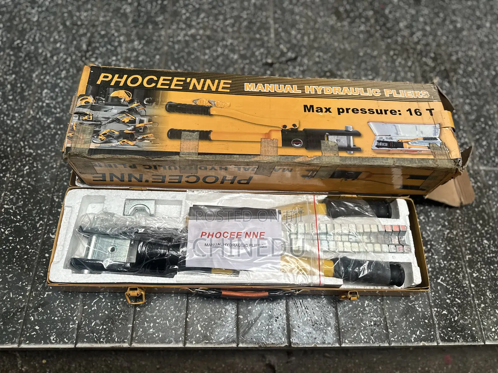 PHOCEE'NNE Manual Hydraulic Crimping Tool / Pliers 300mm