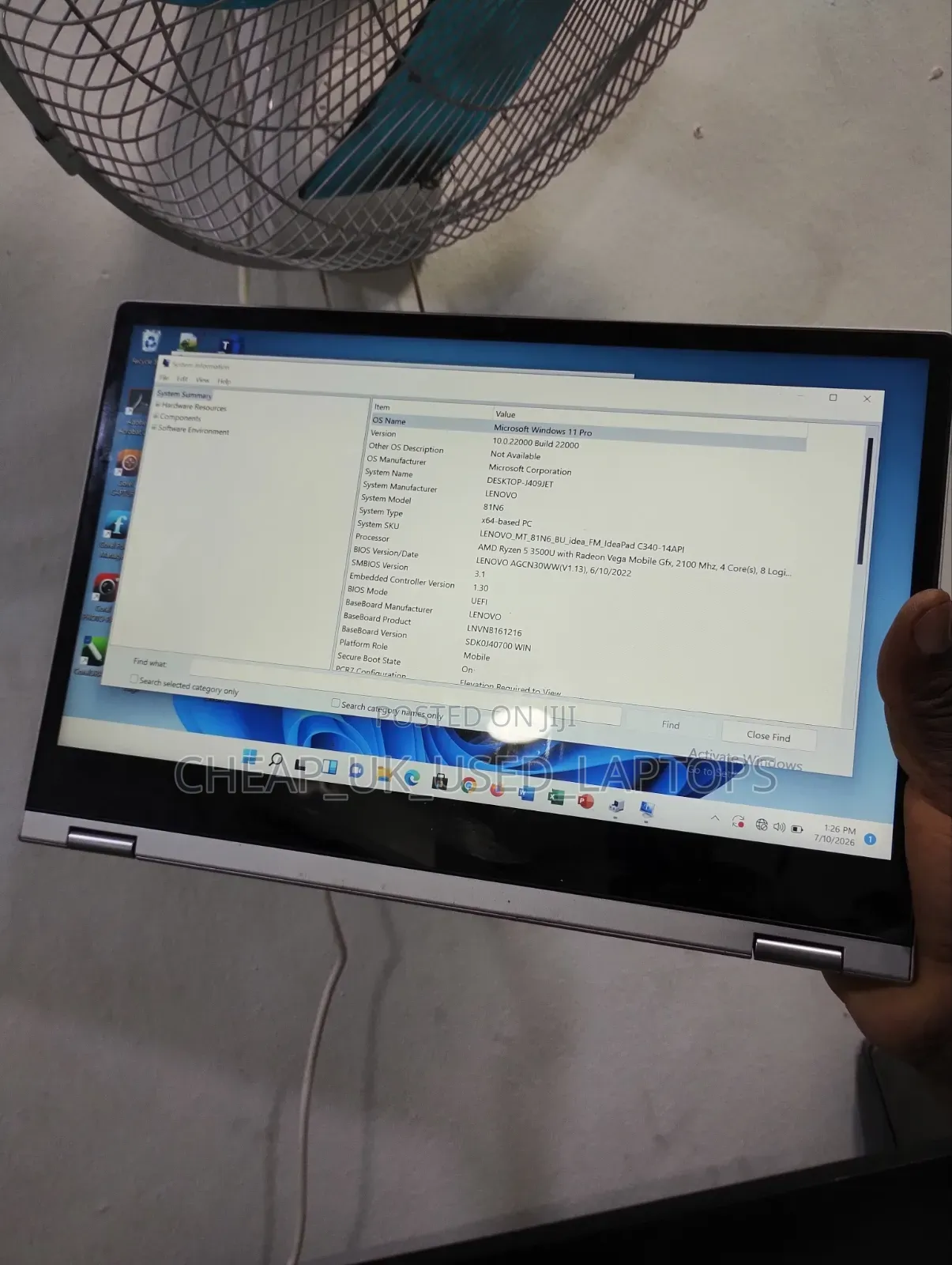 Laptop Lenovo IdeaPad 330 8GB AMD Ryzen 5 SSD 256GB