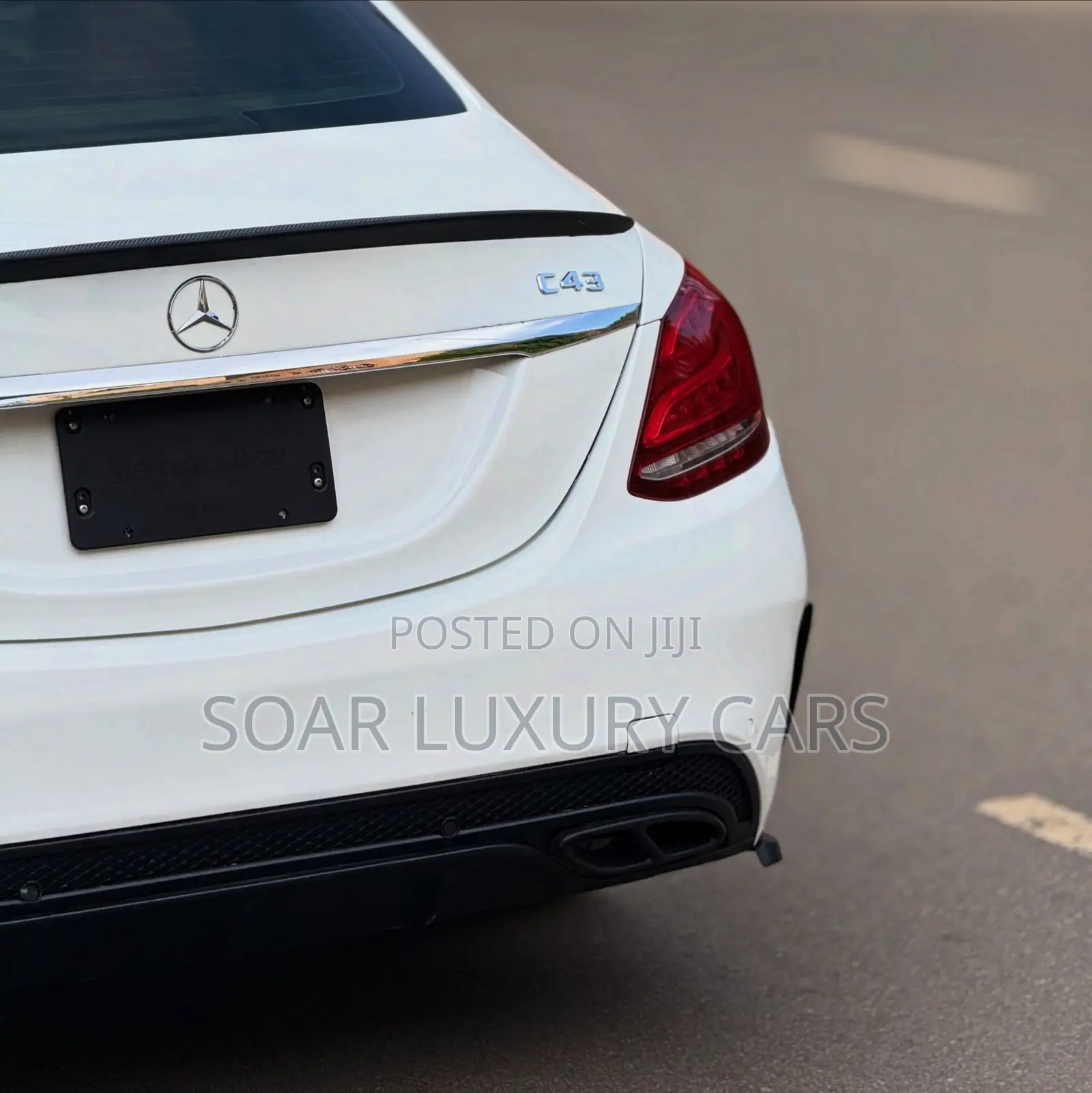 Mercedes-Benz C43 4Matic Sedan AWD (3.0L V6 9AM) 2017 White