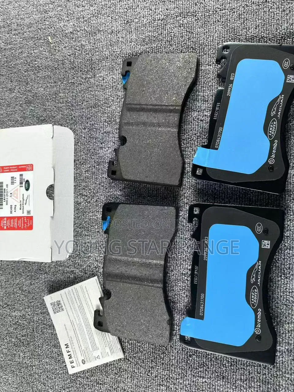 Front Brake Pads 2025 Range Rover