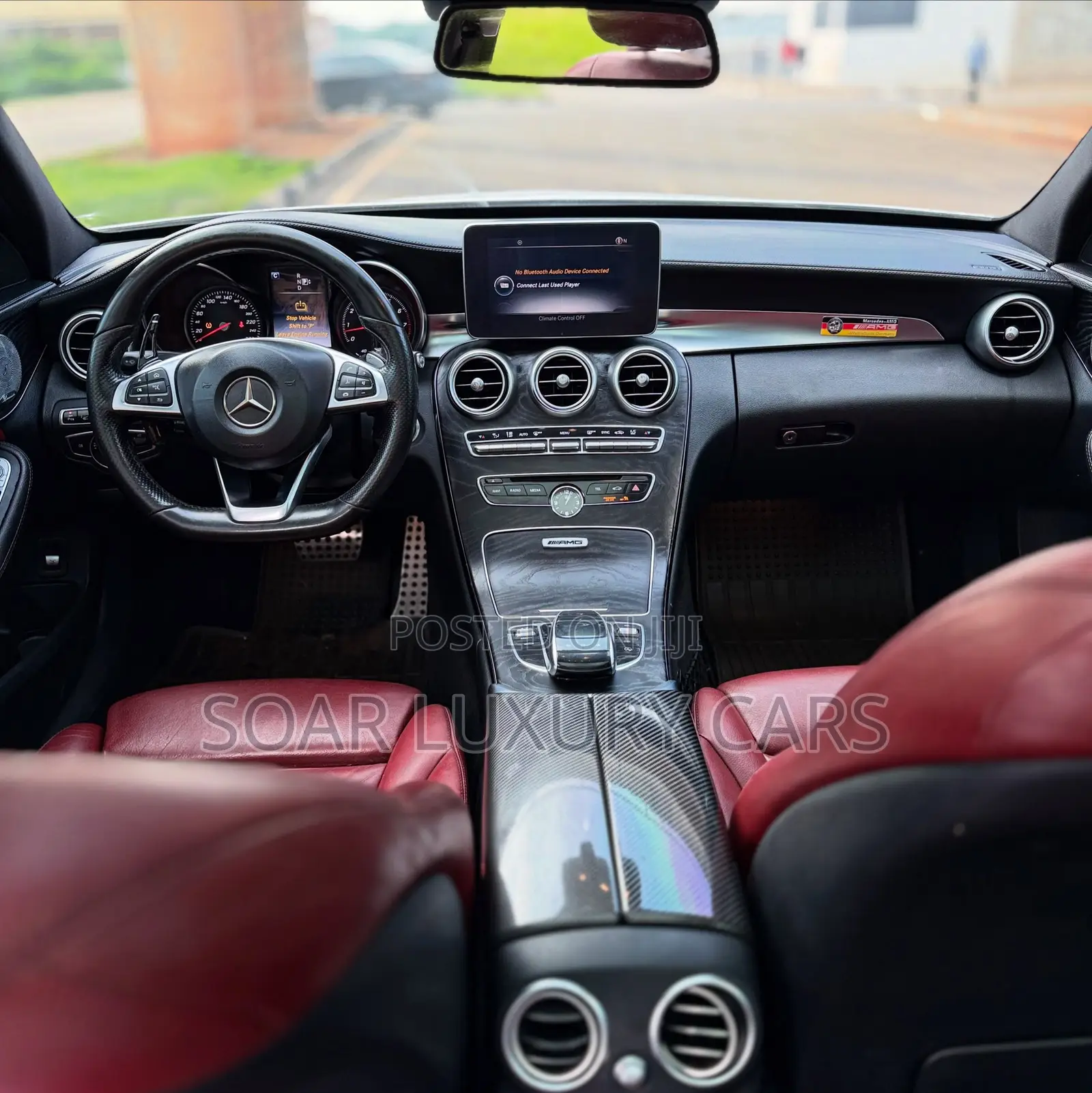 Mercedes-Benz C43 4Matic Sedan AWD (3.0L V6 9AM) 2017 White