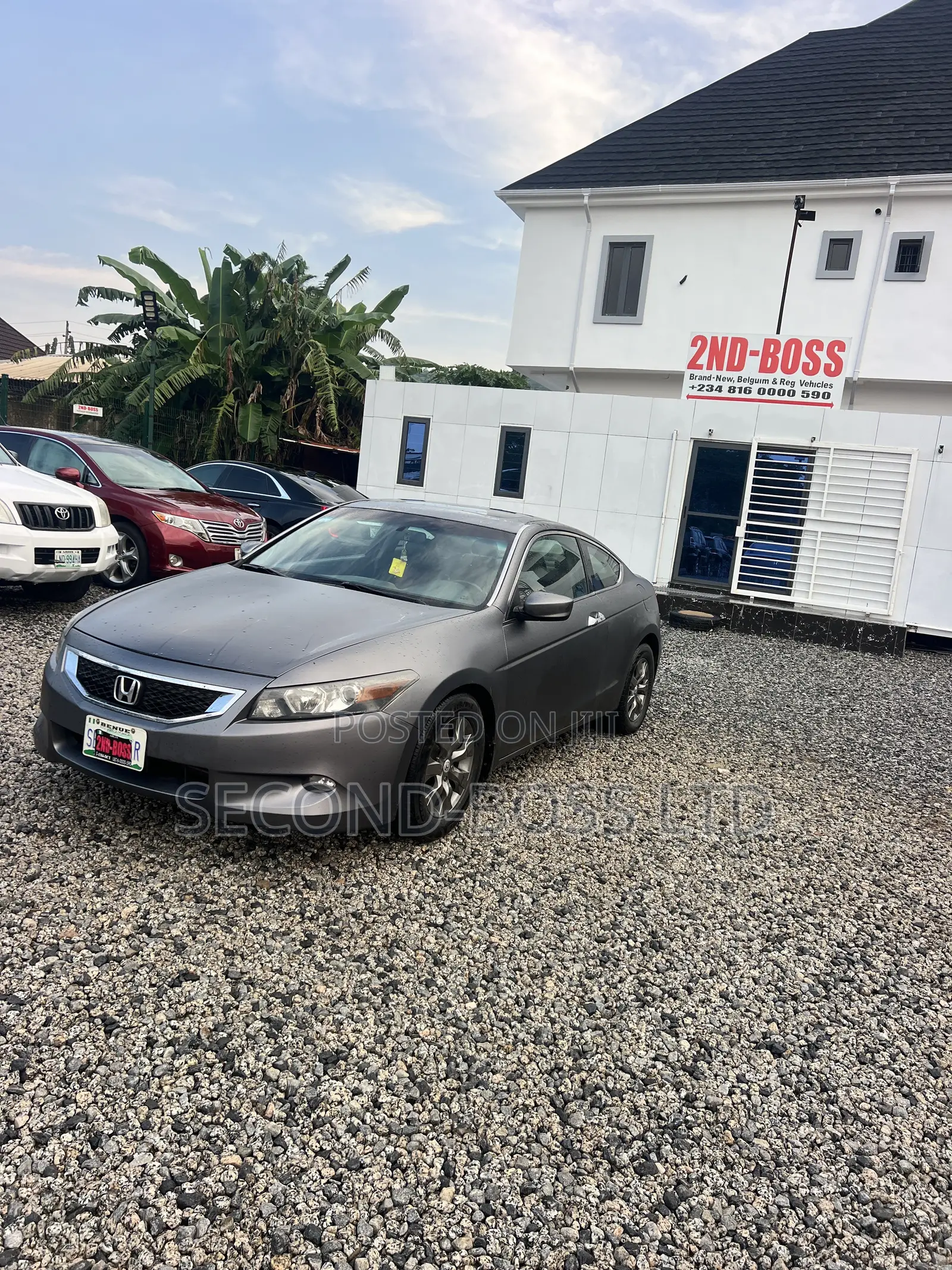Honda Accord Coupe 3.5 EX-L 2008 Gray