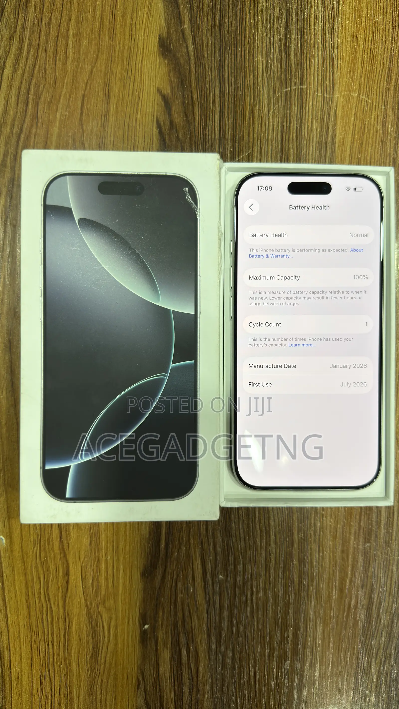 New Apple iPhone 16 Pro 256 GB White