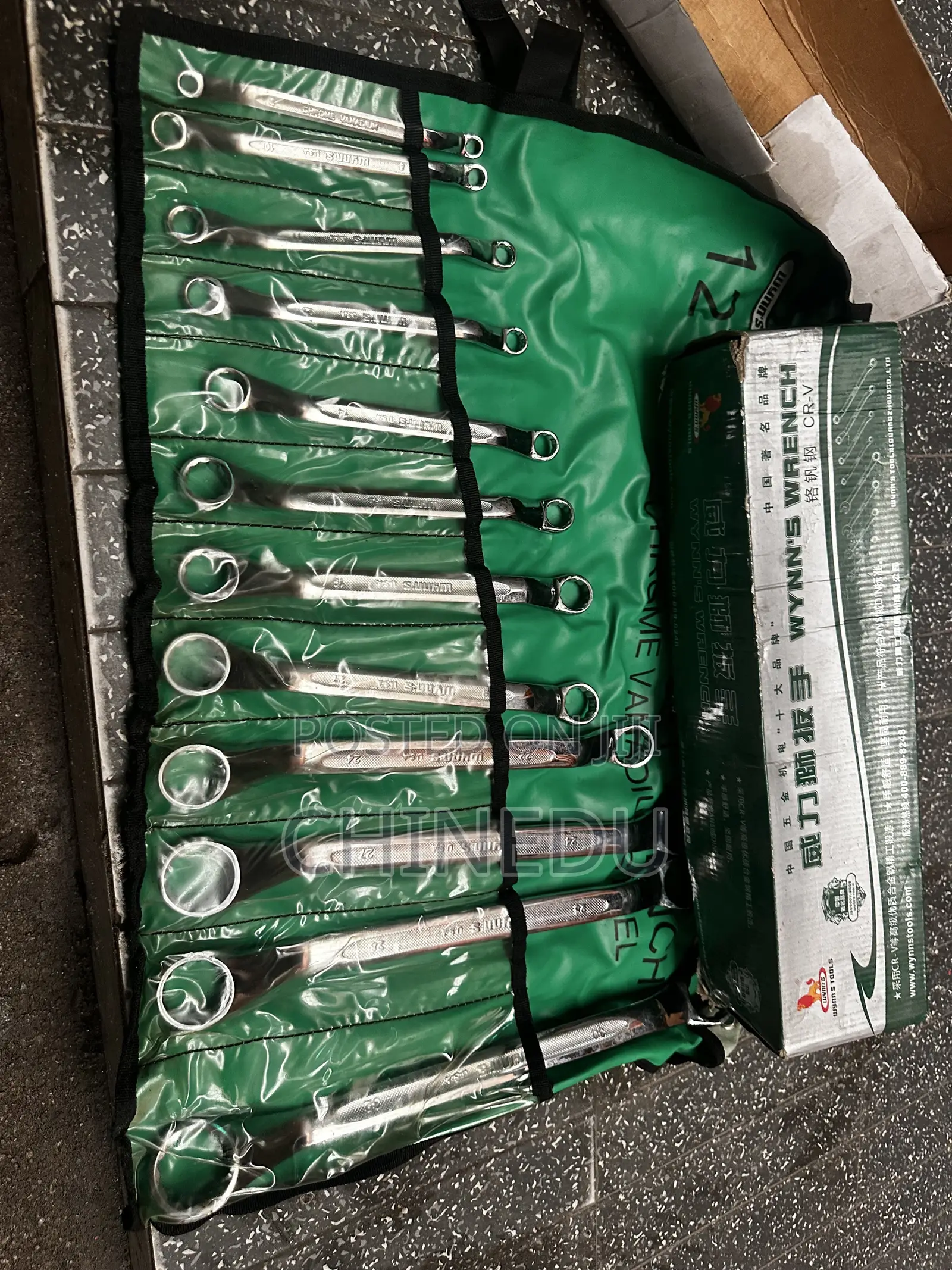 WYNN'S 12PCS Double Ring / Box-End Wrench Set