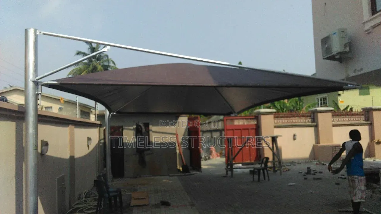 Shade Knitted Carport