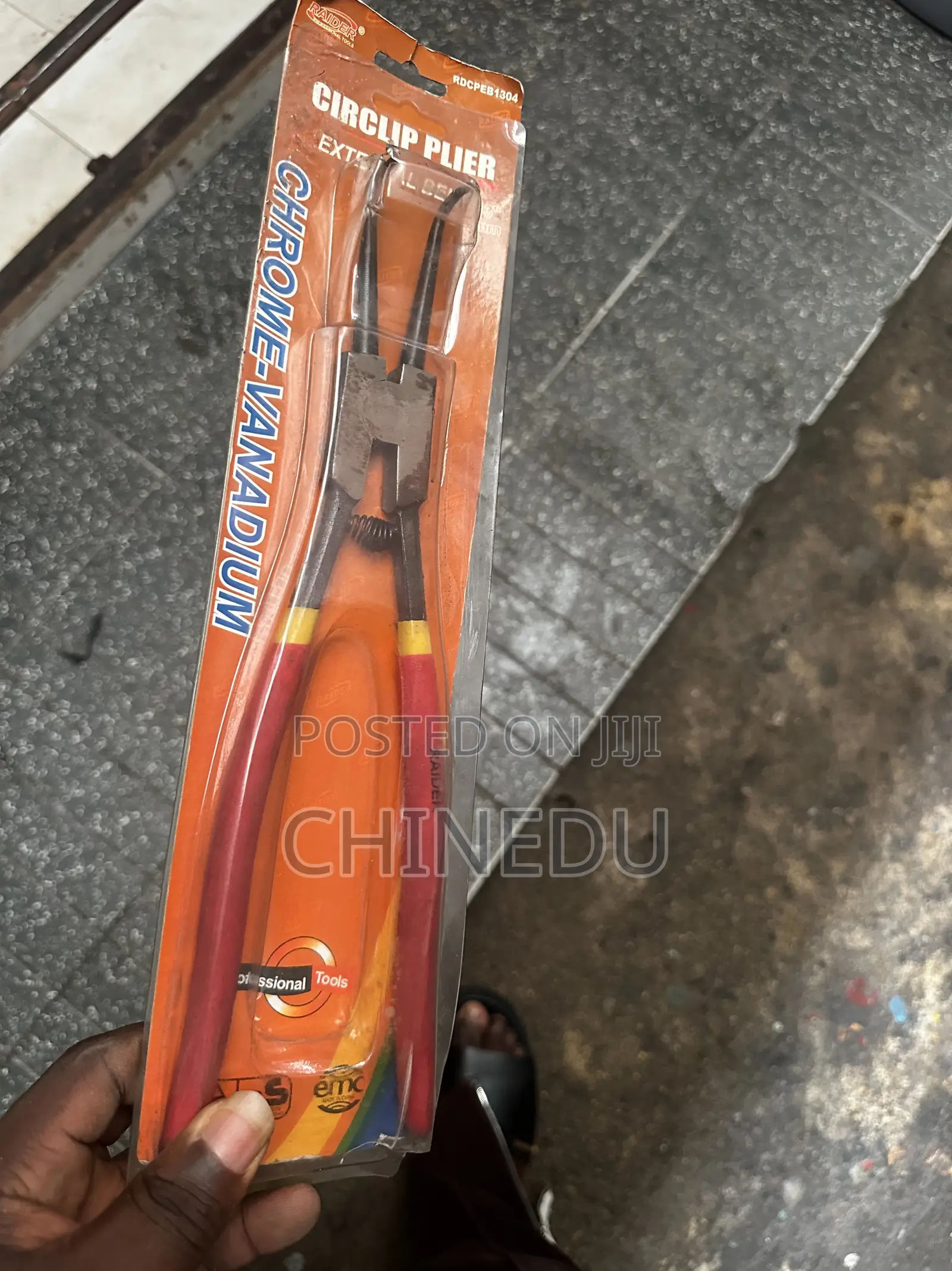 Long Straight Circlip Pliers