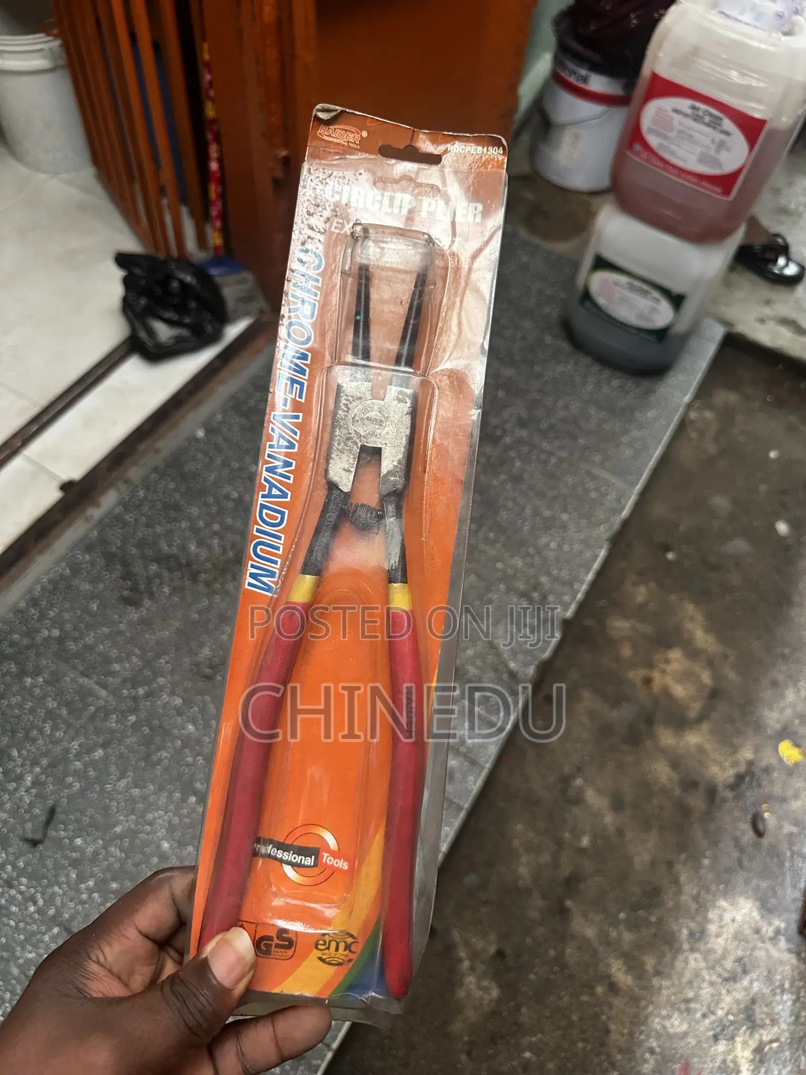 Long Straight Circlip Pliers