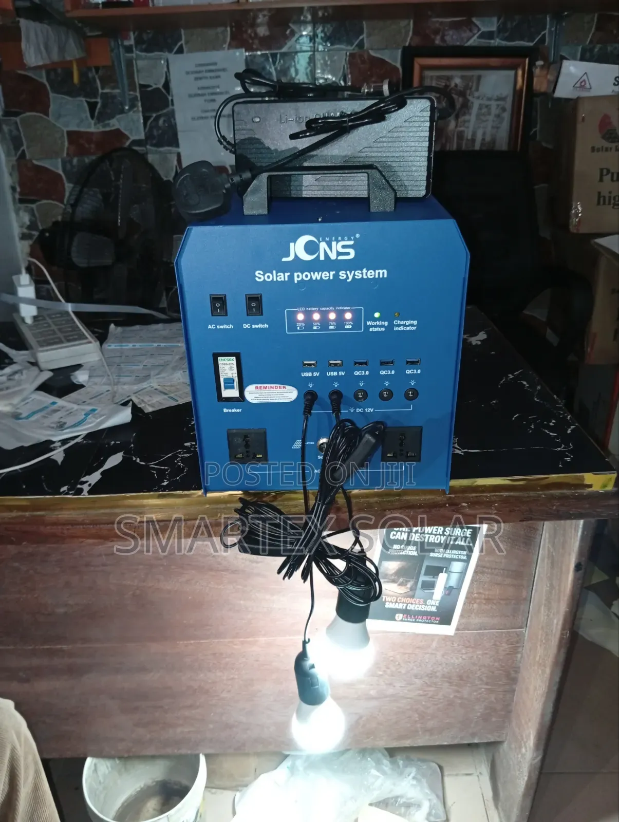 1800w JCNS Solar Generator