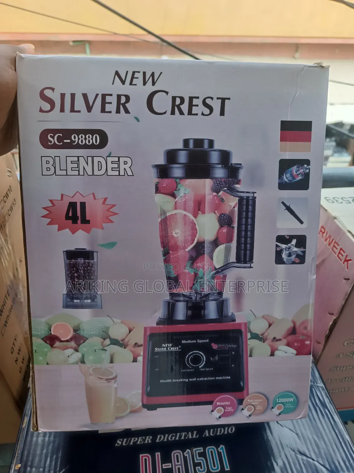 Multifunctional 2-in-1 Kitchen Juicer Blender