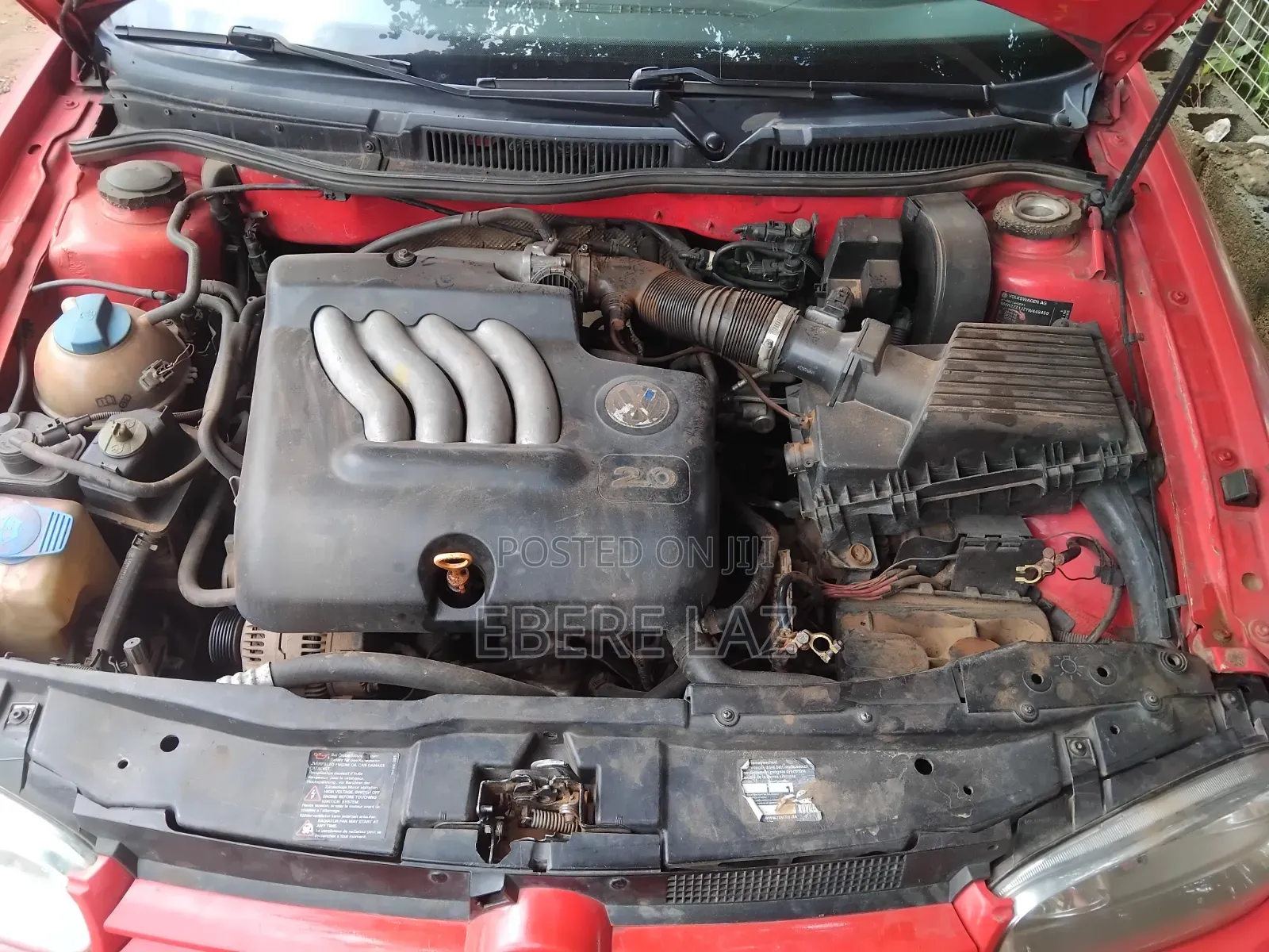 Volkswagen Golf 2006 Red