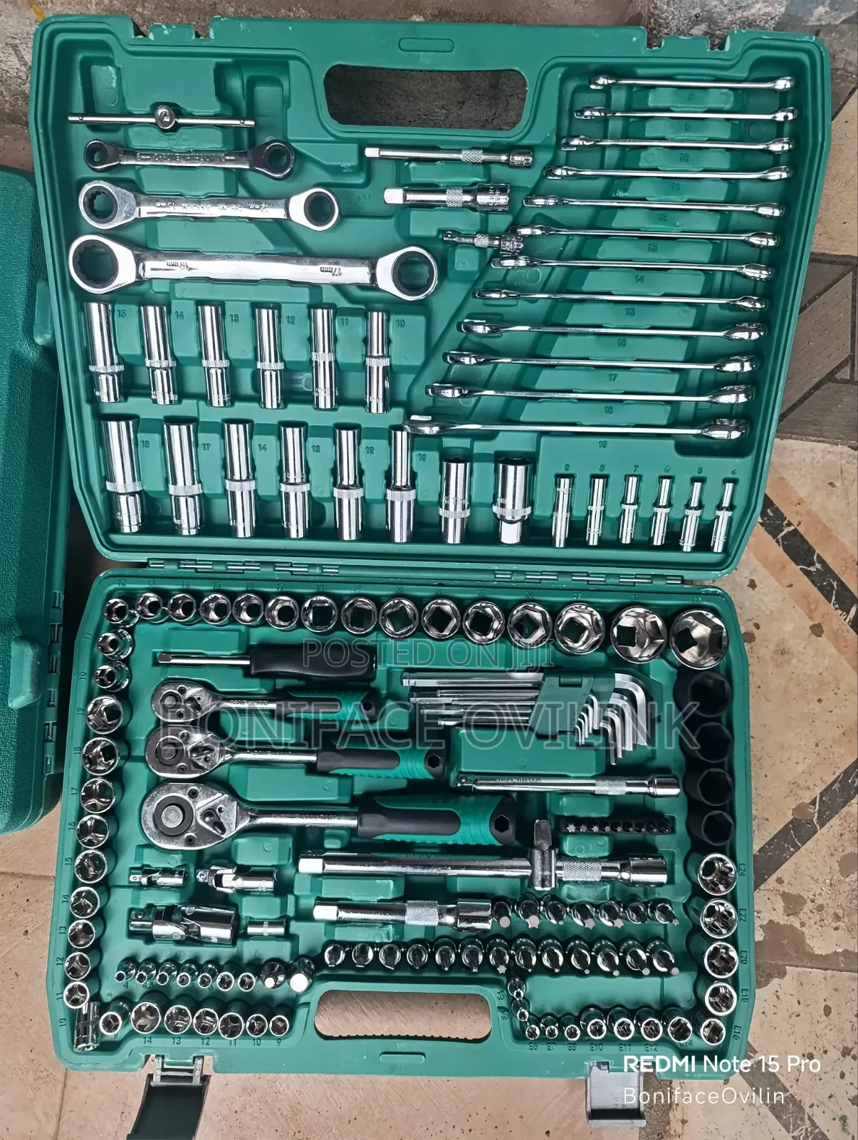 151pcs Socket/Drive Tool Set 1⁄2 1⁄4 3⁄8 Mechanic
