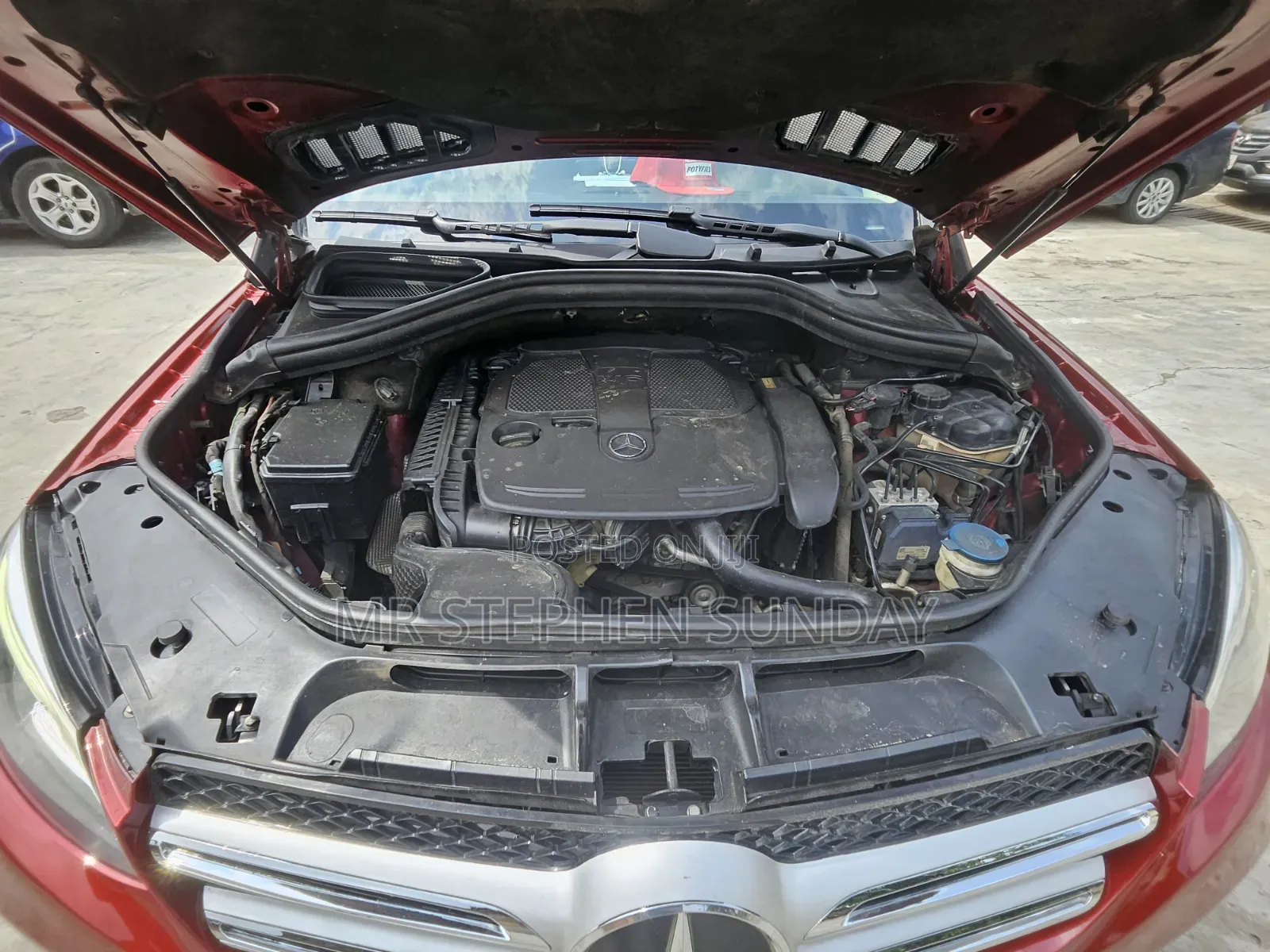 Mercedes-Benz GLE-Class 2016 Red