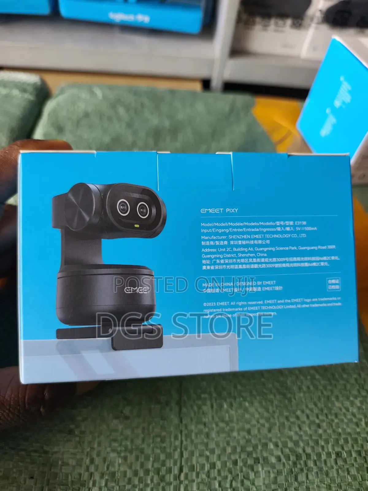 Emeet Pixy Dual Camera PTZ Webcam