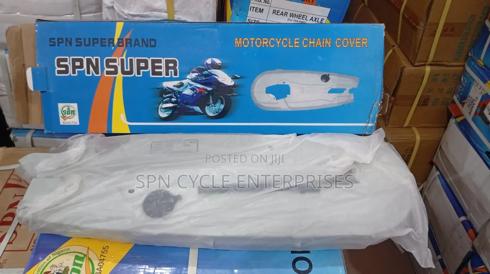 SPN Motorcycle Chain Cover Bj100