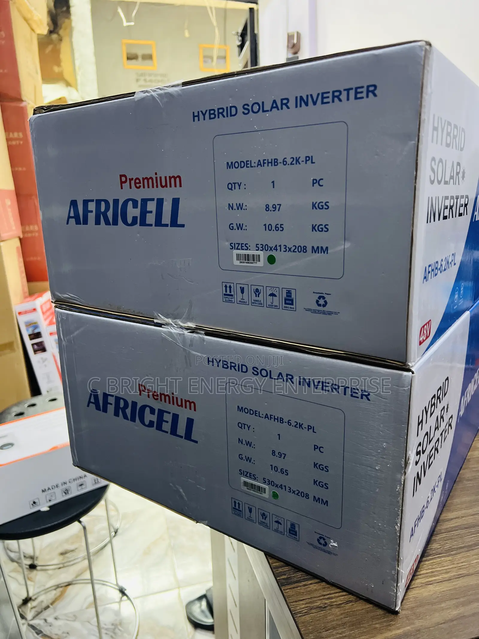Premium AFRICELL 6.2kVA Hybrid Solar Inverter (48V)