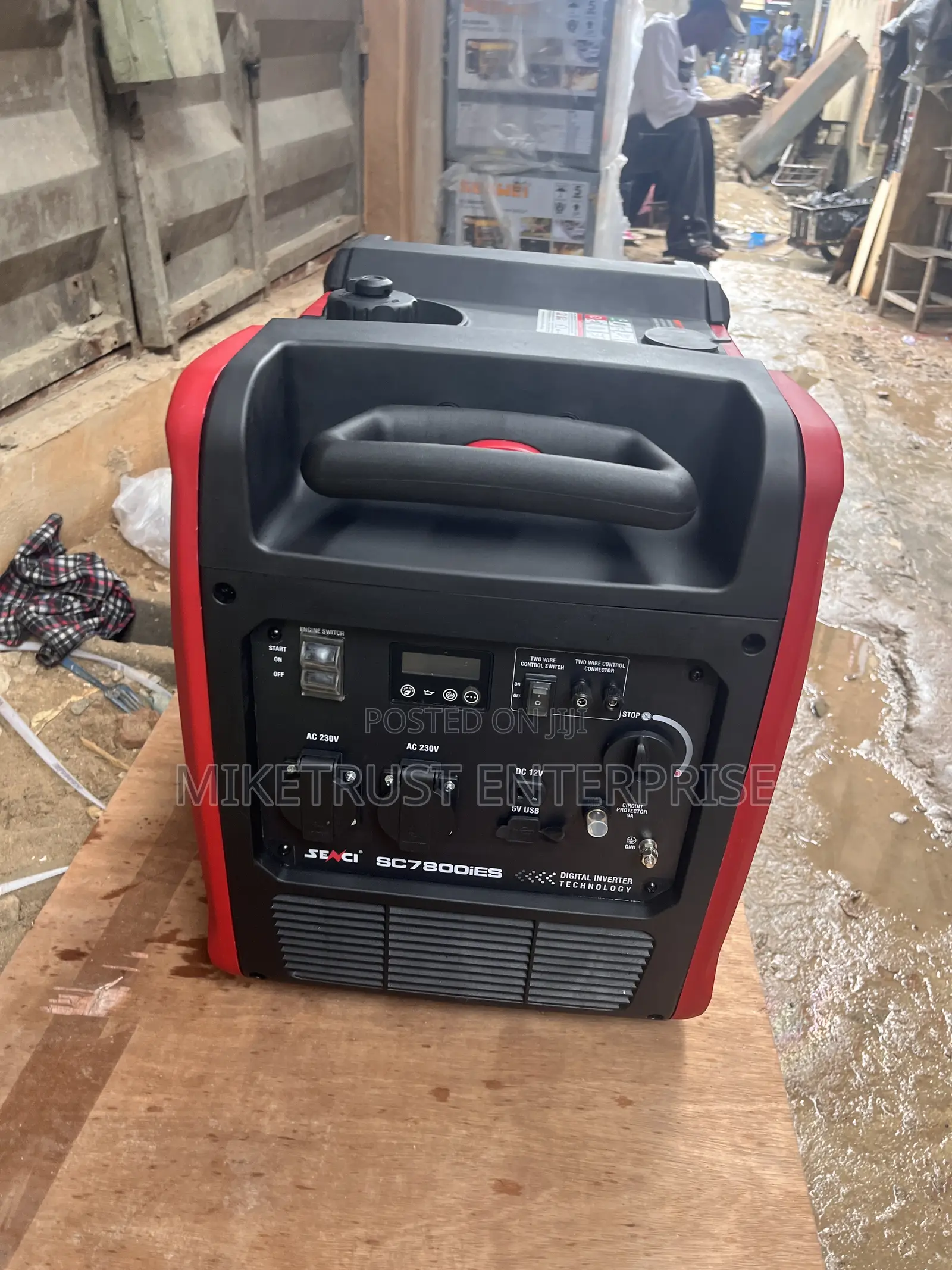 Senci 5.6kva Inverter Soundproof Petrol Generator
