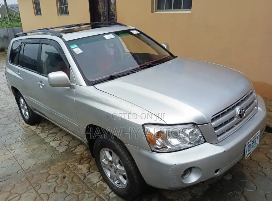 Toyota Highlander 4x4 2005 Silver