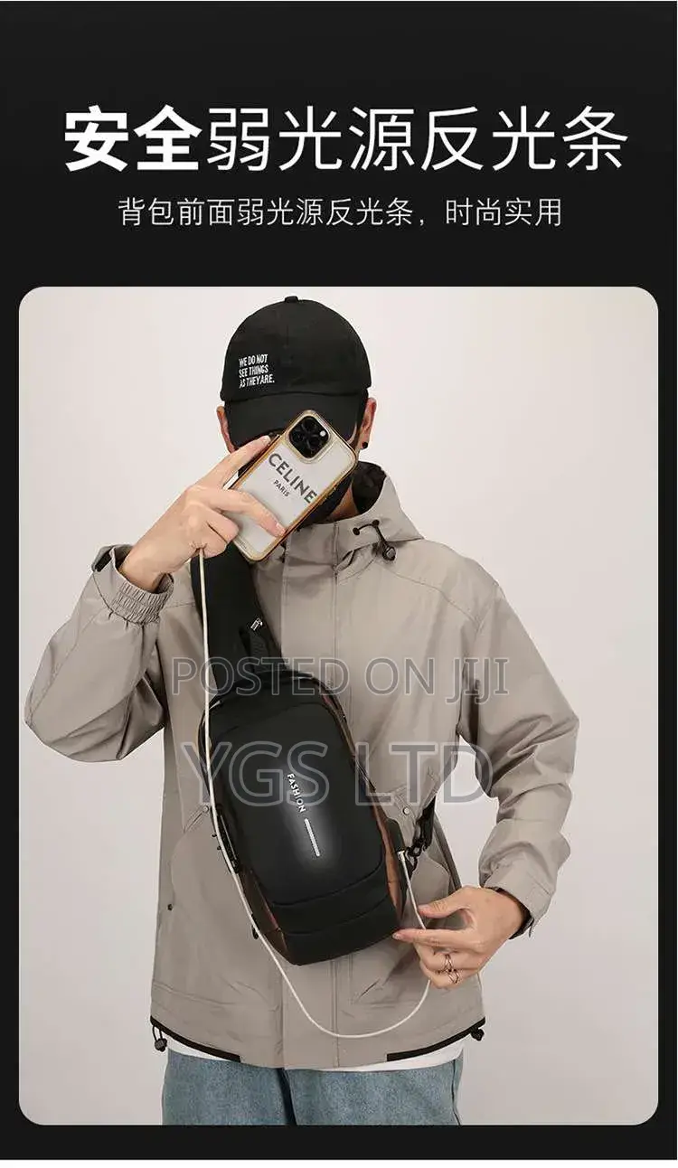 Youths Trendy Chest and Shoulder Bags