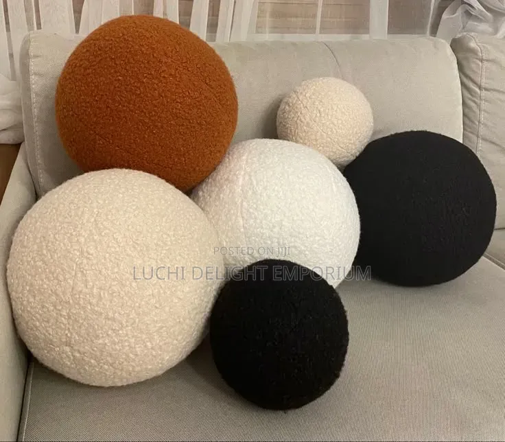 Luxury Ball Throw Pillow–Stylish Cozy Home Decor( Big,Small Medium)