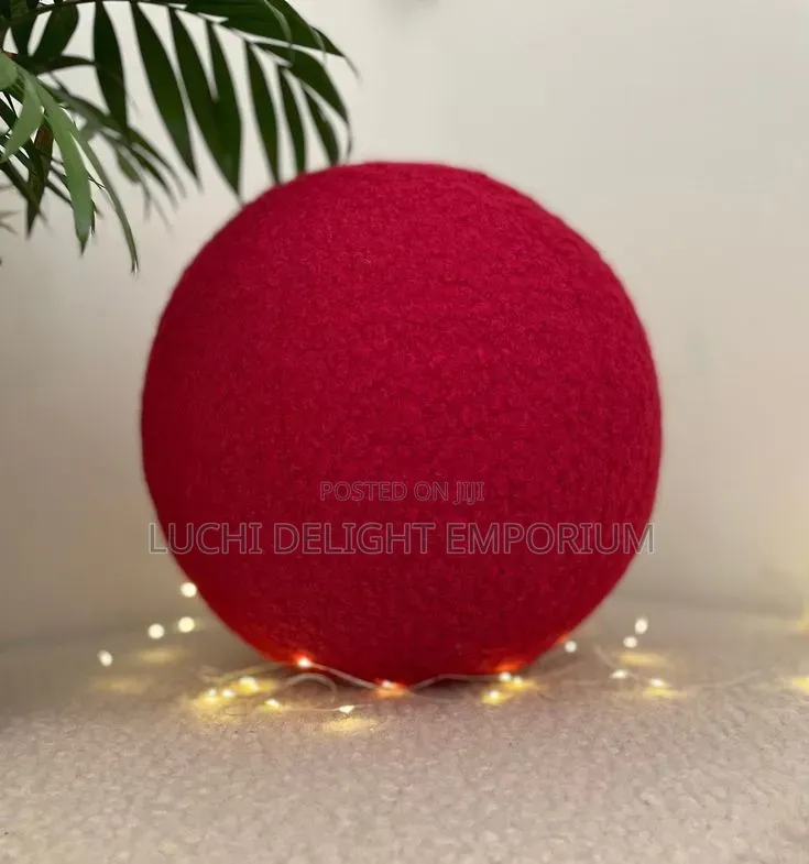 Luxury Ball Throw Pillow–Stylish Cozy Home Decor( Big,Small Medium)