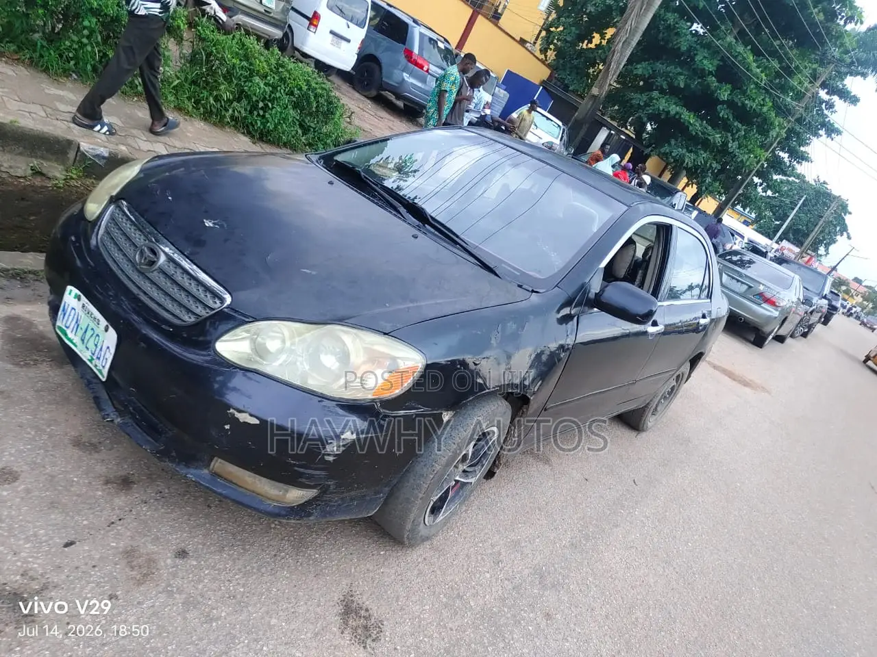 Toyota Corolla 2004 Blue