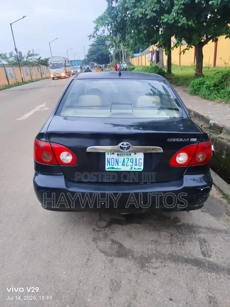 Toyota Corolla 2004 Blue