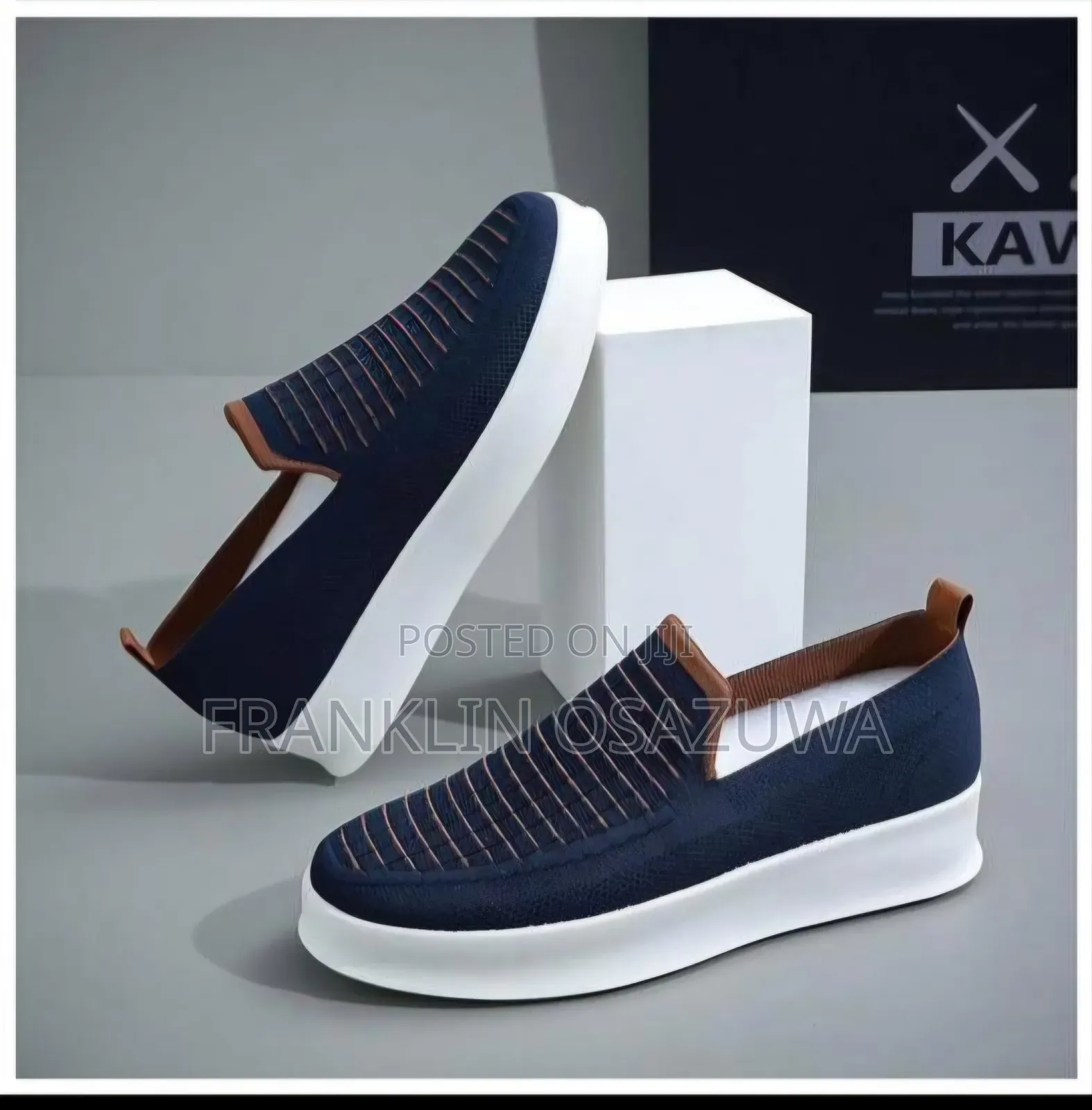 Unisex Knitted Slip-on Platform Sneakers