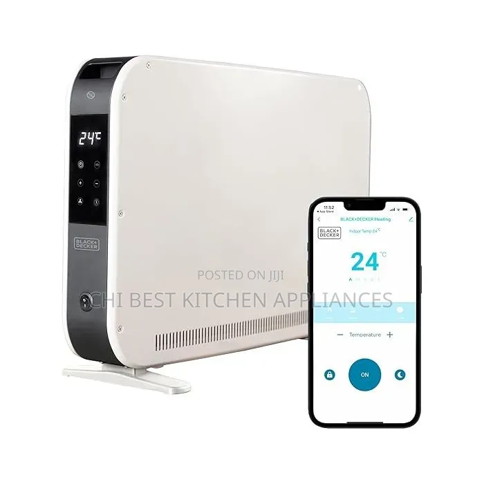 Black and Decker 2.2kw Smart Digital Turbo Convection Heater