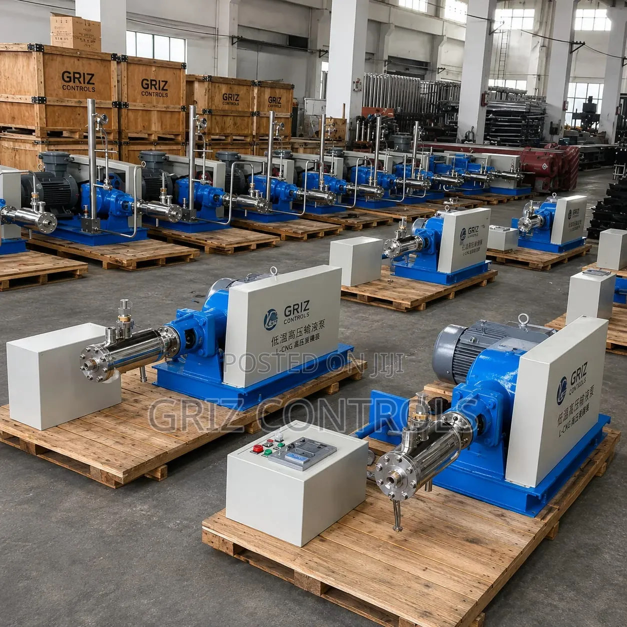 Griz Controls Cryogenic Pumps | LNG Lox Lin Lar Liquid Co2 Pumps