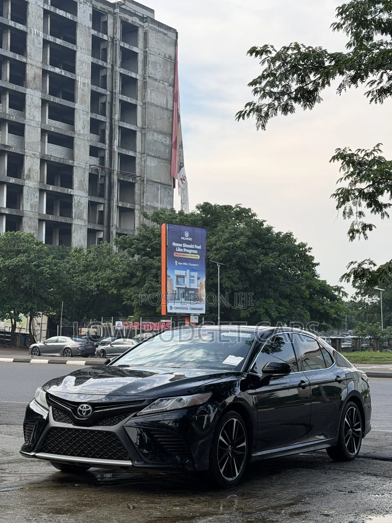 Toyota Camry XSE (2.5L 4cyl 8A) 2019 Black