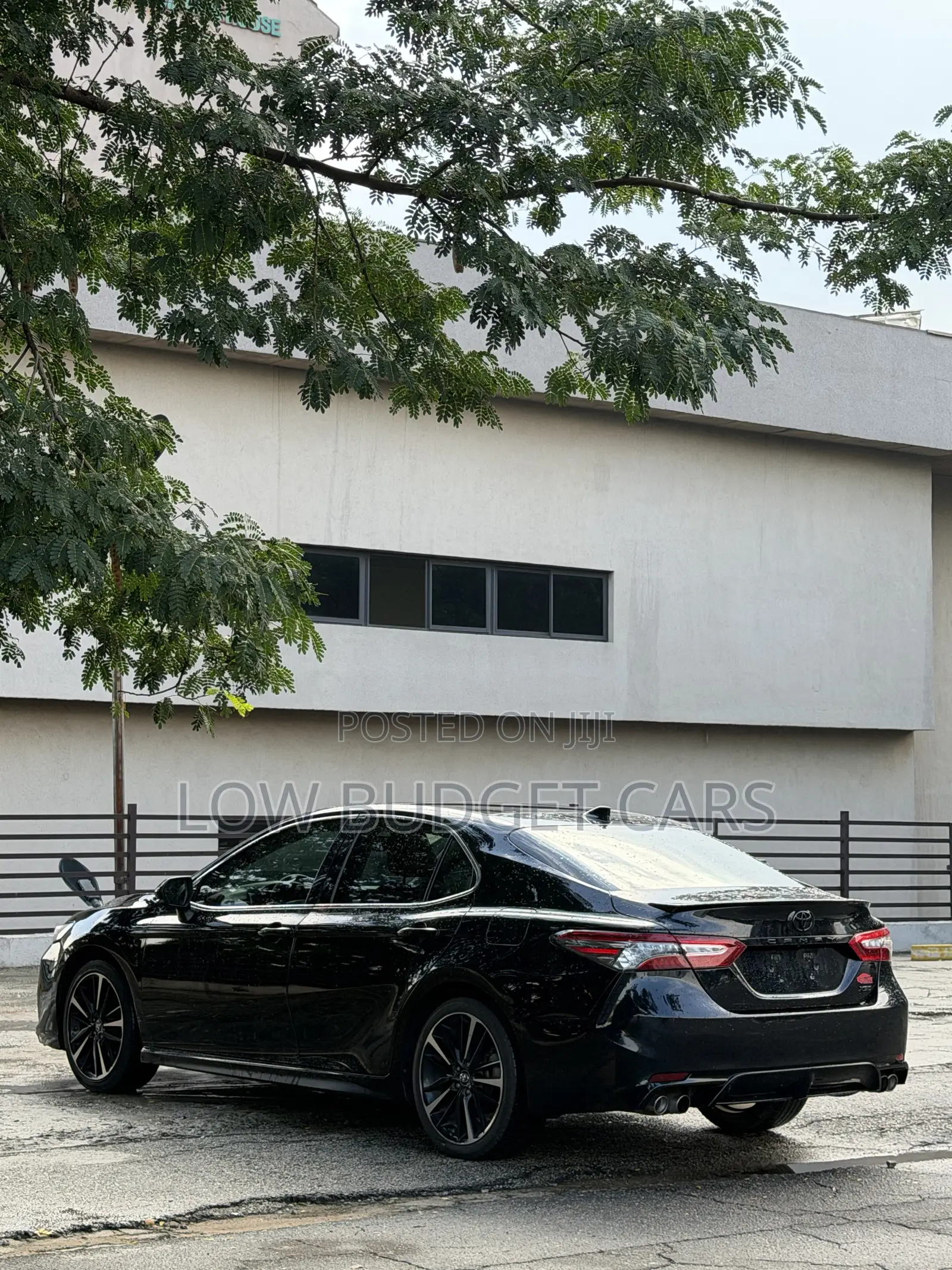 Toyota Camry XSE (2.5L 4cyl 8A) 2019 Black
