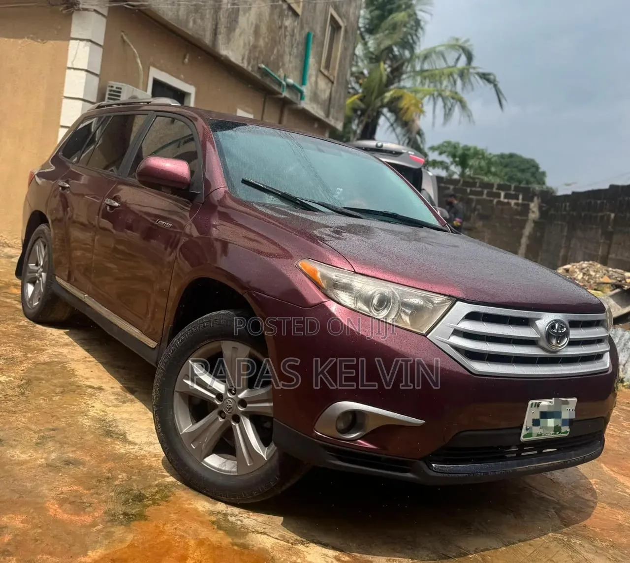 Toyota Highlander 2011 Red