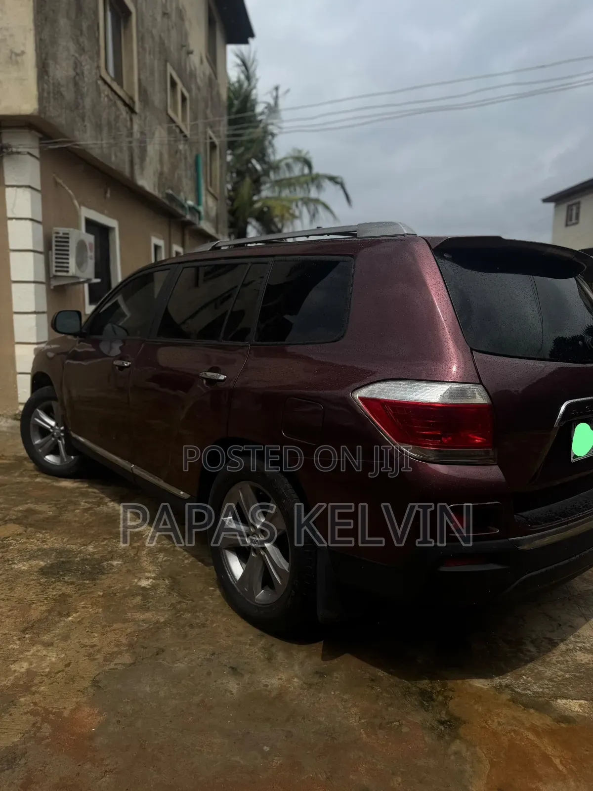 Toyota Highlander 2011 Red