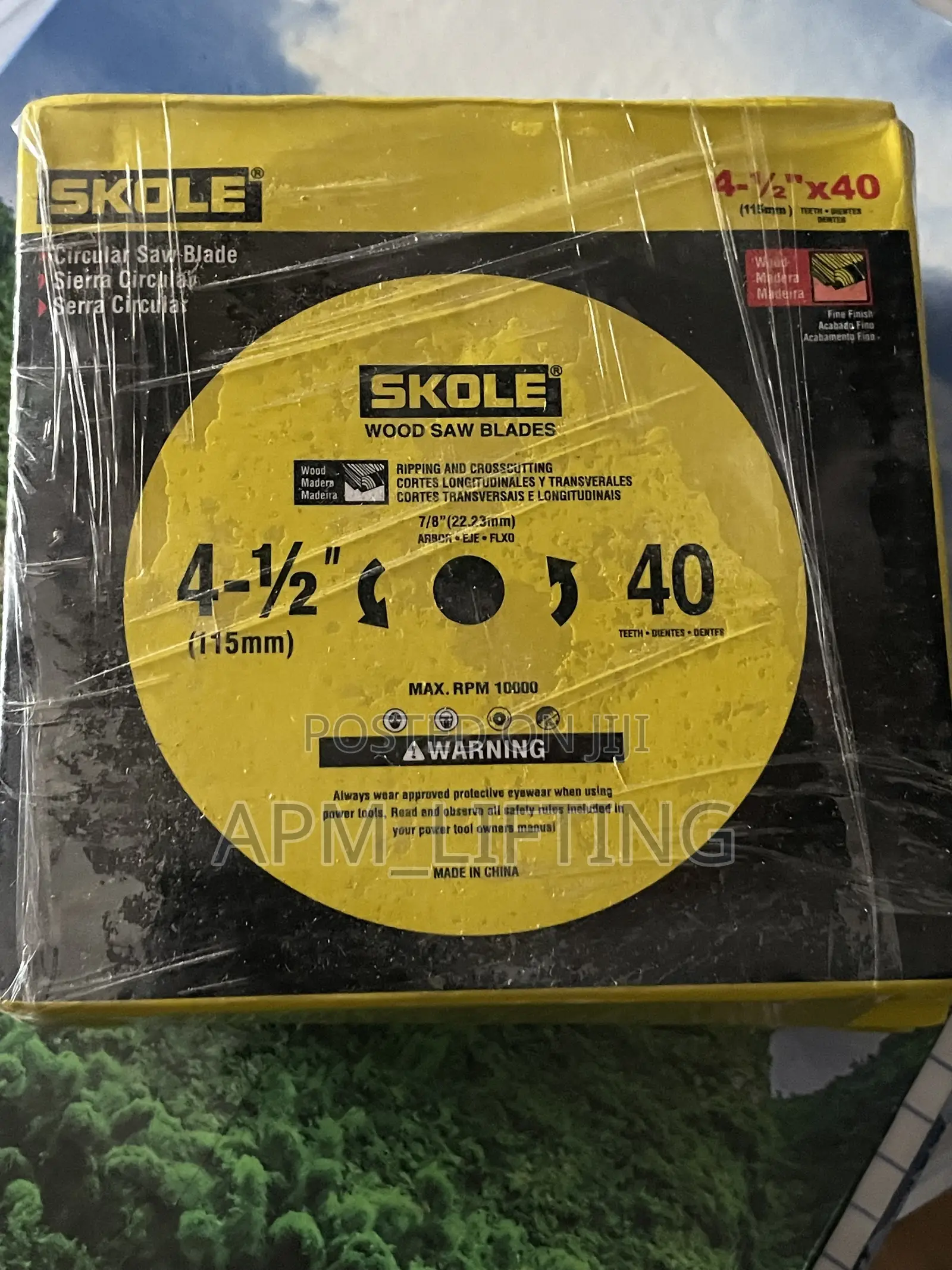 4-1/2 Inches Skole Branded Circular Saw Blade