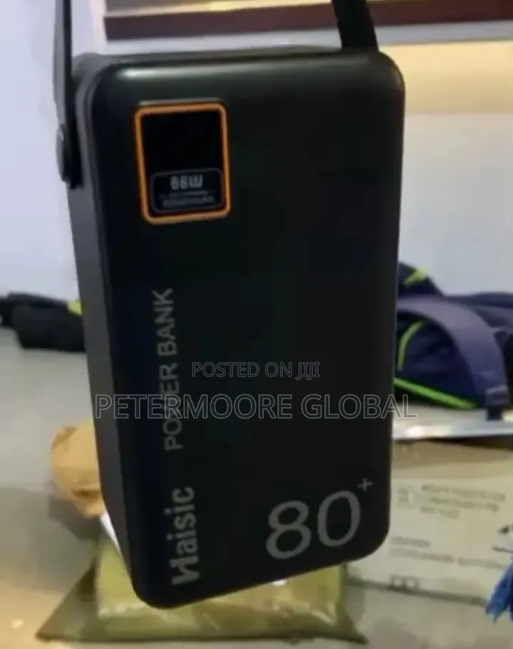 80'000 Mah High Capacity Powerbank