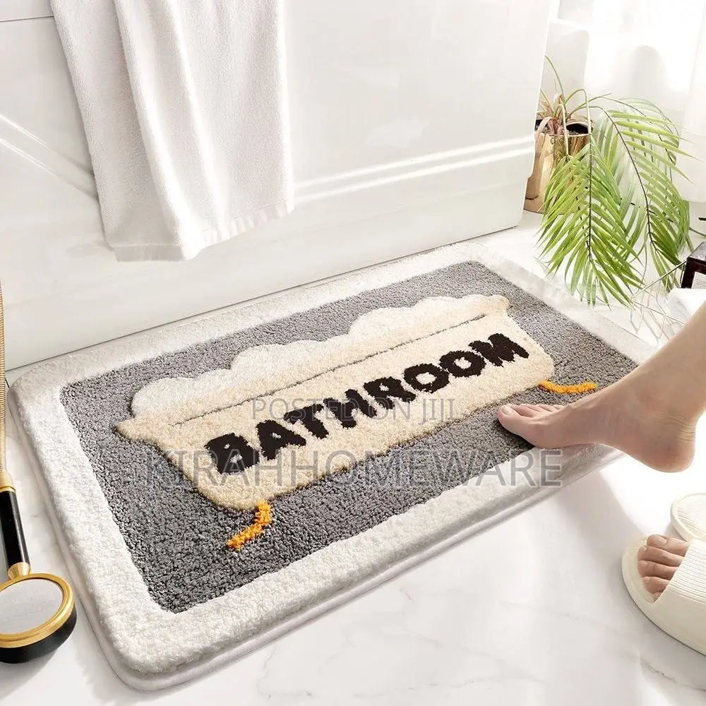 Thick Absorbent Bathroom Foot-Mat ( 50by80)